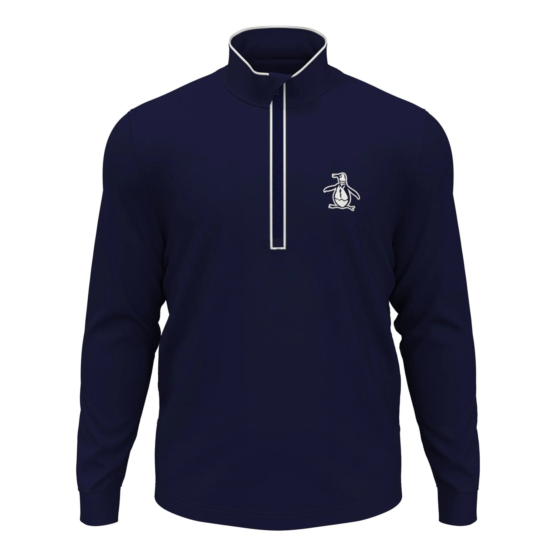 Original Penguin 1/4 Zip Technical Training Jacket Men-Dark Blue