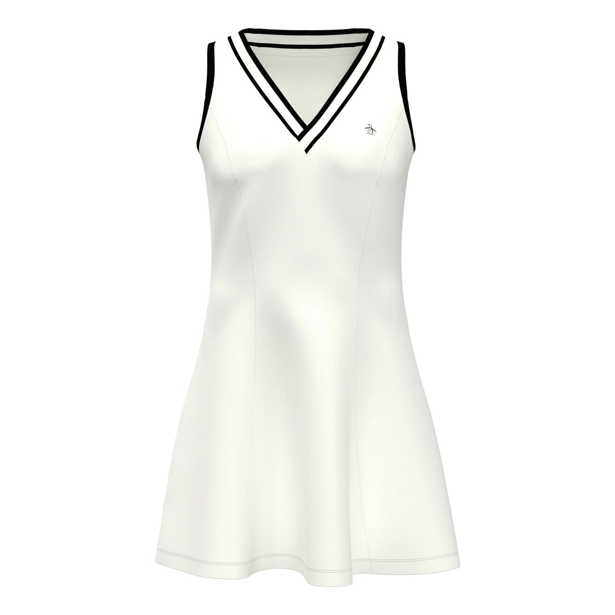 Original Penguin Contrast Dress Women-White