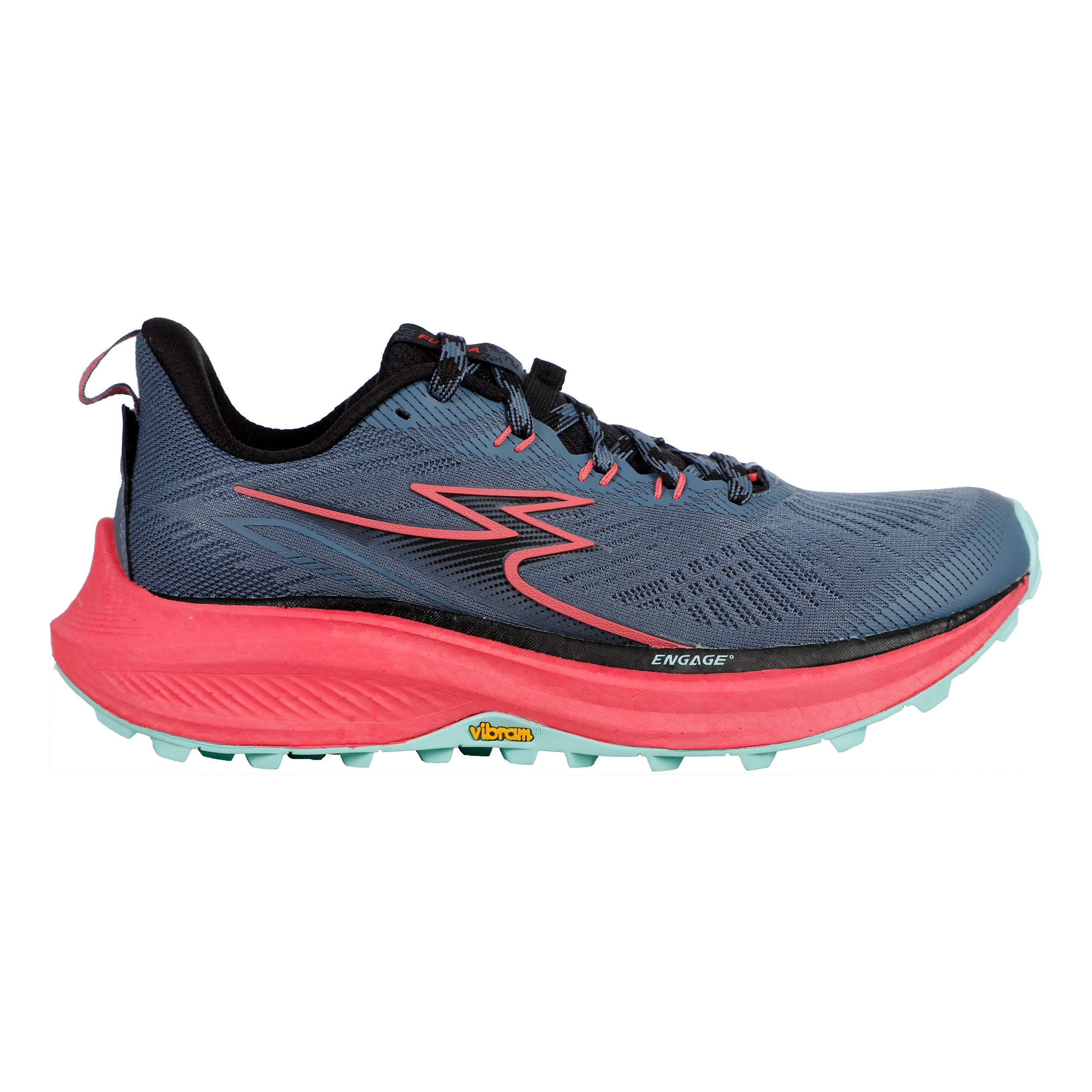 361° Futura 2 Trail Running Shoe Women-Grey,Coral