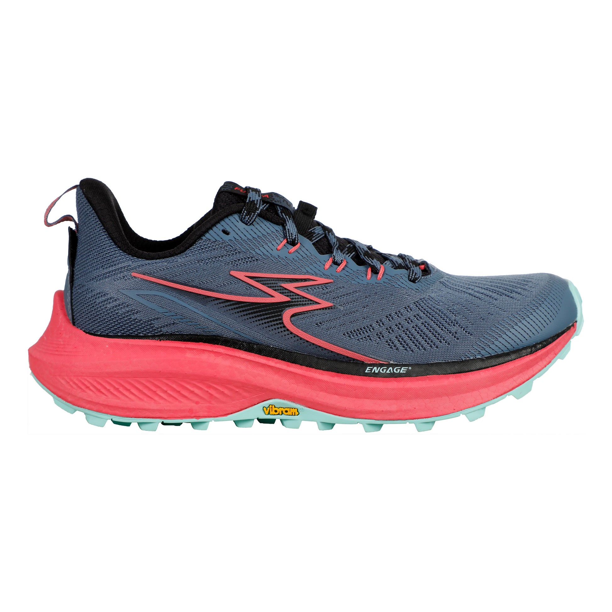 361° Futura 2 Trail Running Shoe Women-Grey,Coral