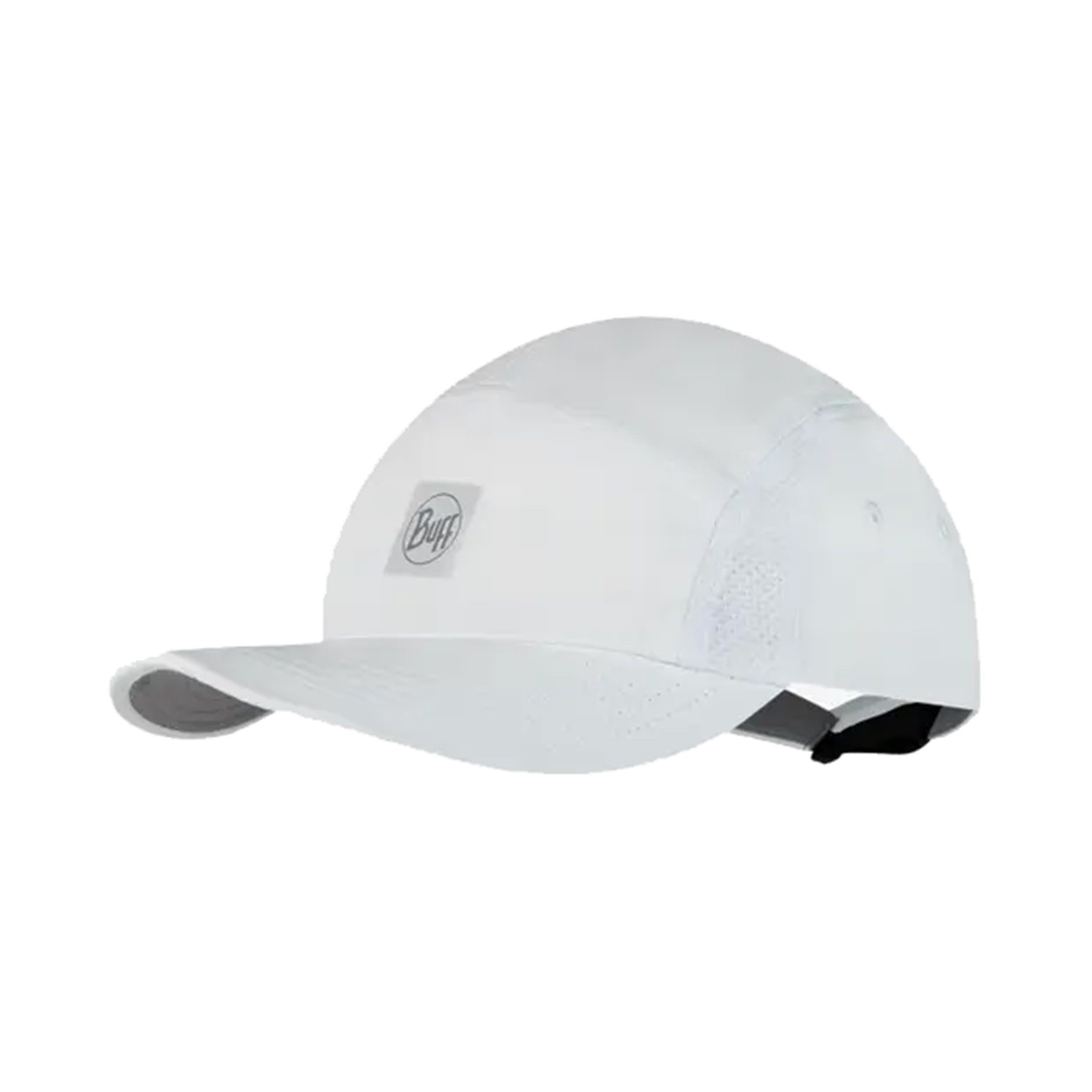 Buff 5 Panel Go Cap Unisex-white