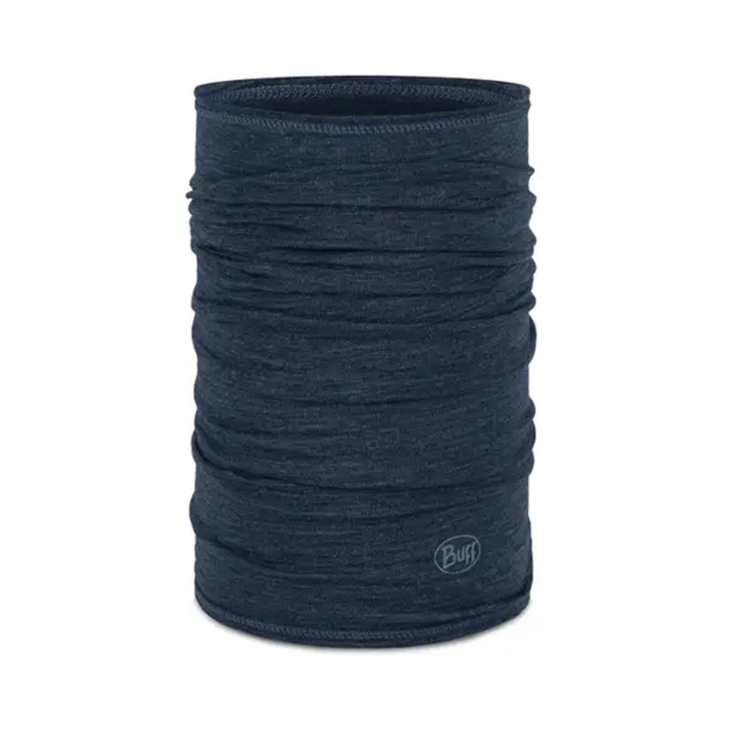 Buff Merino Lightweight Tube scarf Unisex - dark blue