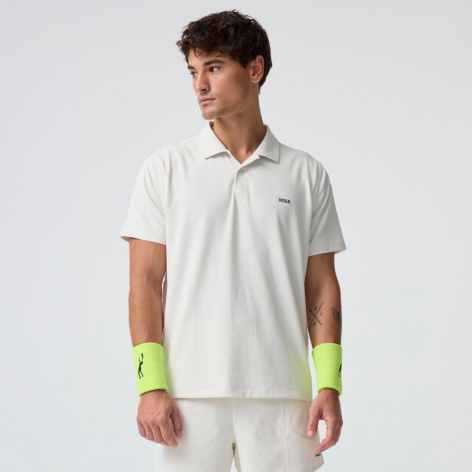 DSSLR Match Polo Herren-Creme