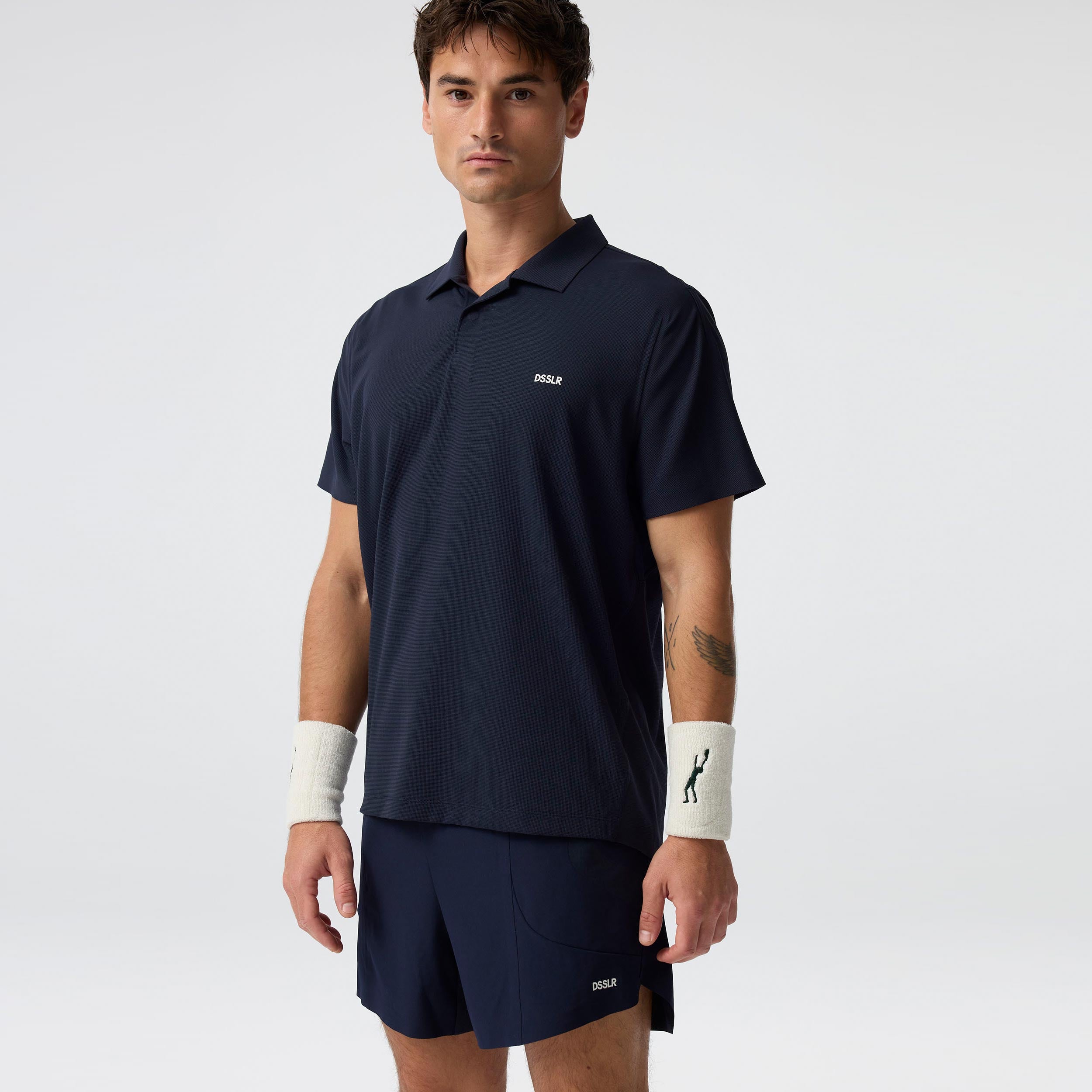 DSSLR Match Polo Herren-Dunkelblau