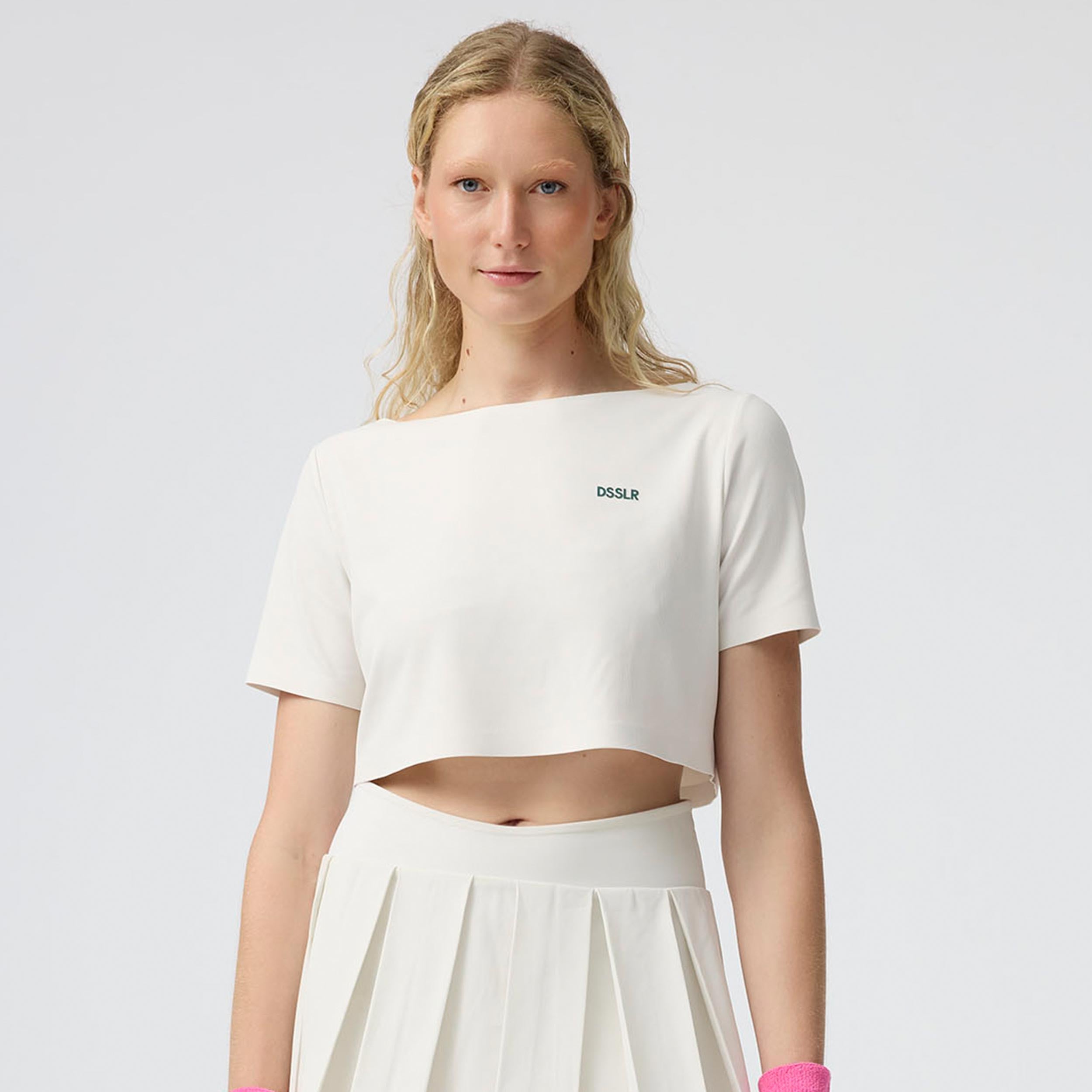 DSSLR Top Layer T-Shirt Damen-Creme