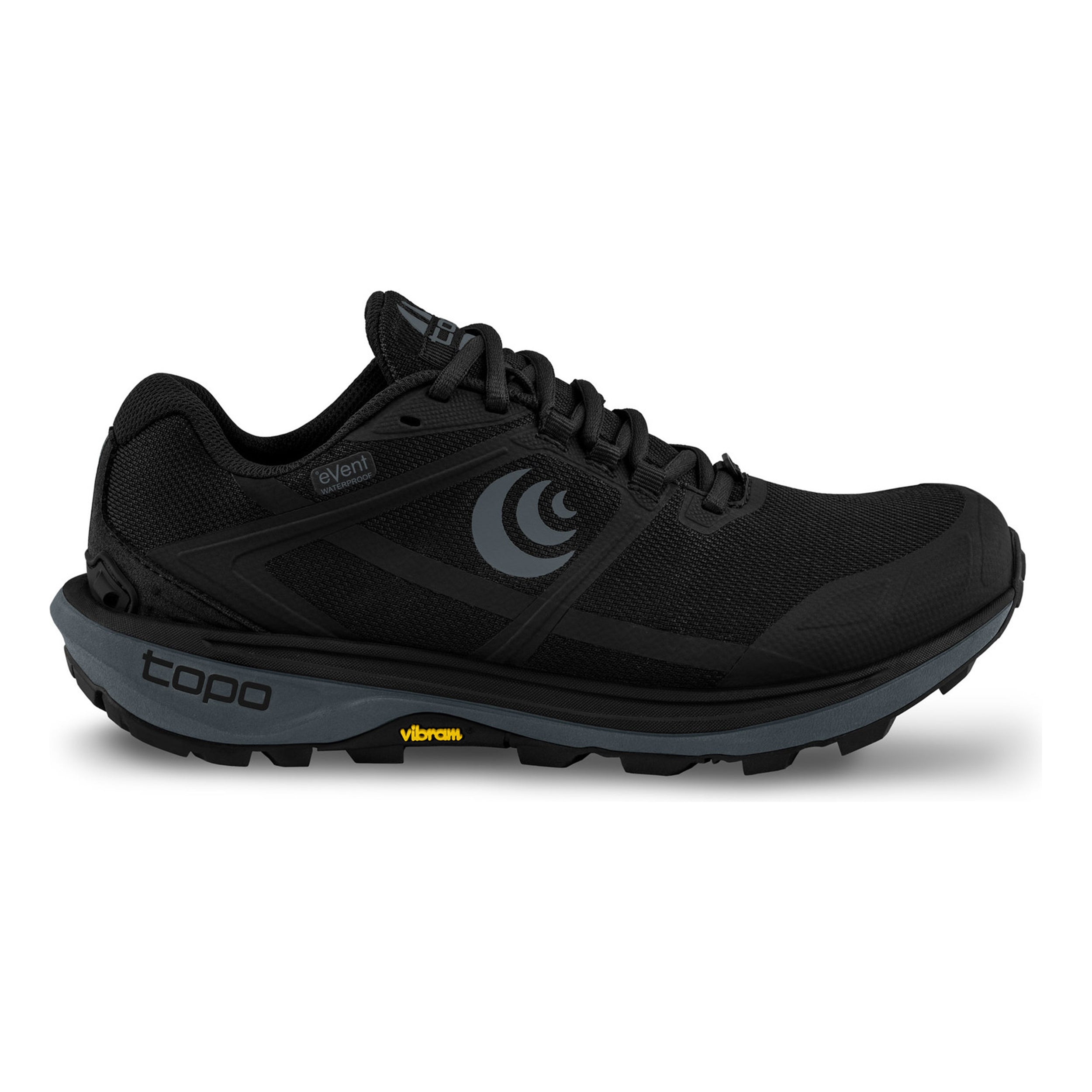 TOPO ATHLETIC Terraventure 4 WP Trail Running Shoe Men-Black,Grey