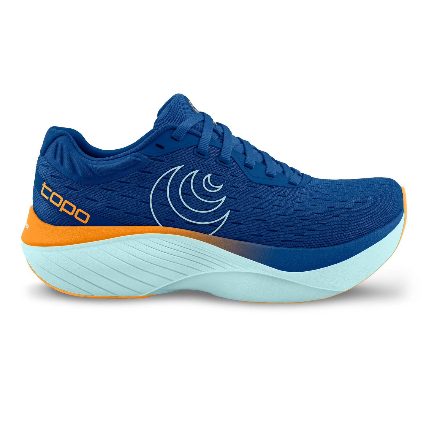 TOPO ATHLETIC Atmos Neutral running shoe Men - blue, orange
