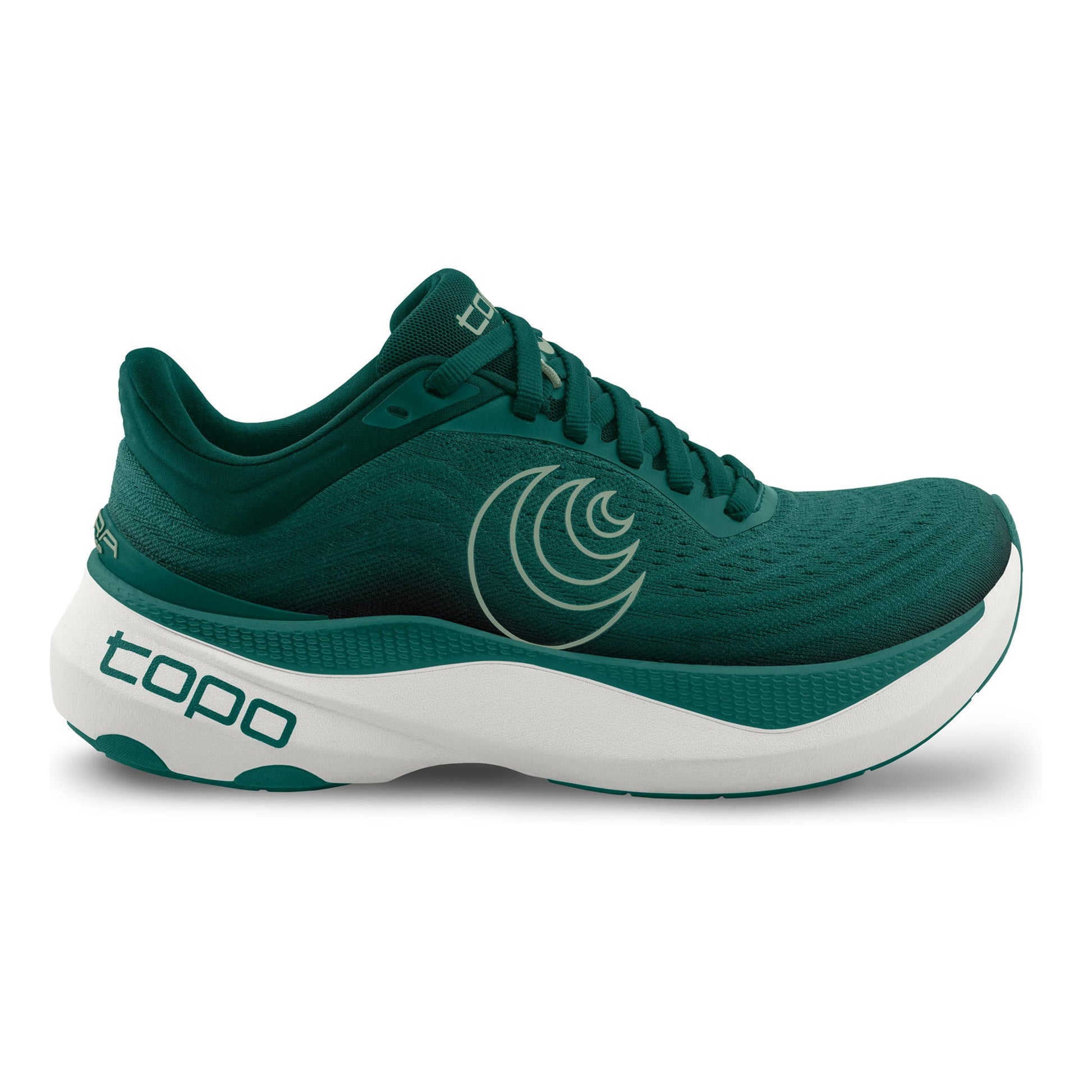 TOPO ATHLETIC Aura Stability Running Shoe Men-Green,White