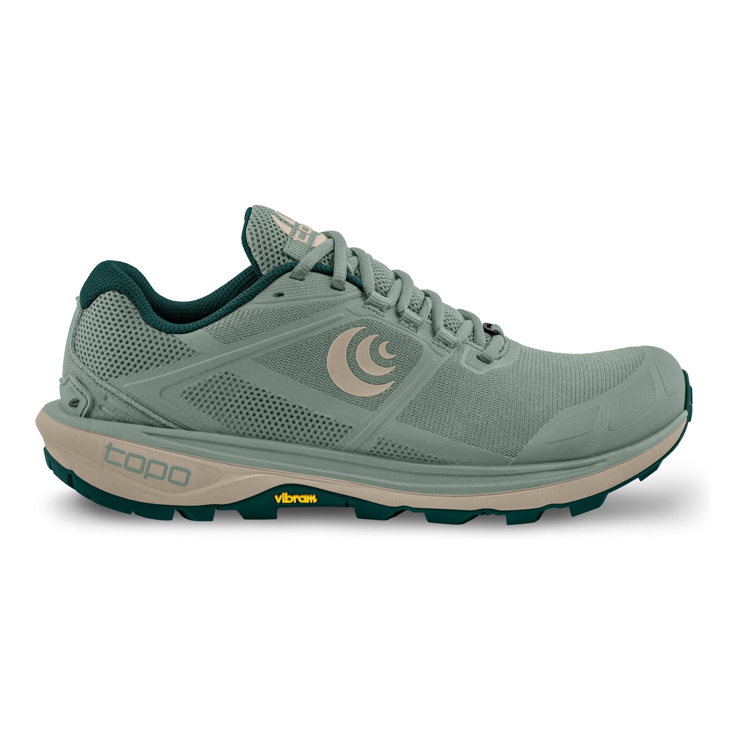 TOPO ATHLETIC Terraventure 4 Trail Running Shoe Women-Green,Brown