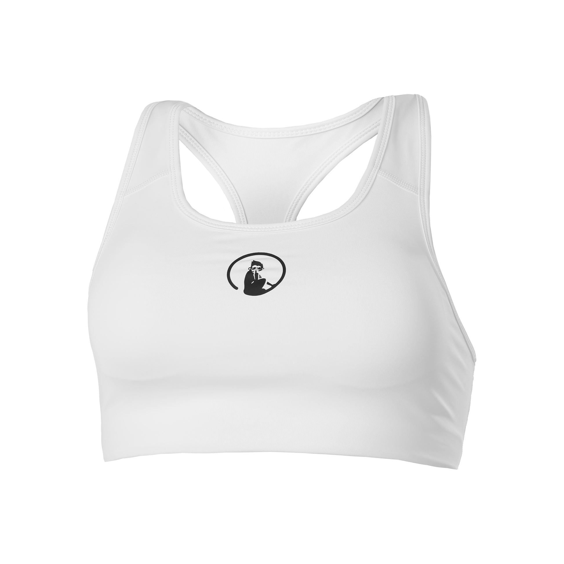Quiet Please Love Padded Sports bras Women - white,