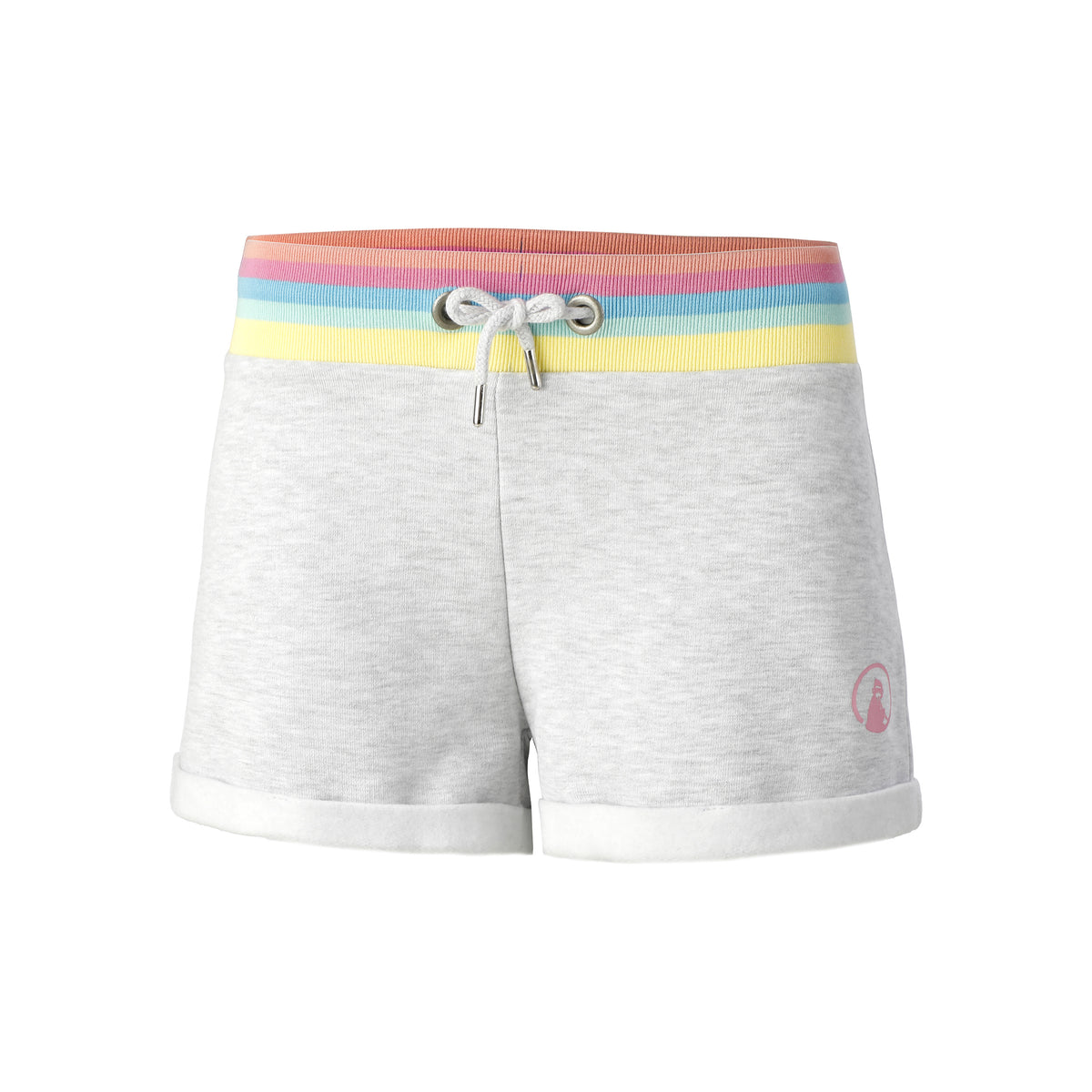 Quiet Please Cotton Shorts Damen - grau, mehrfarbig