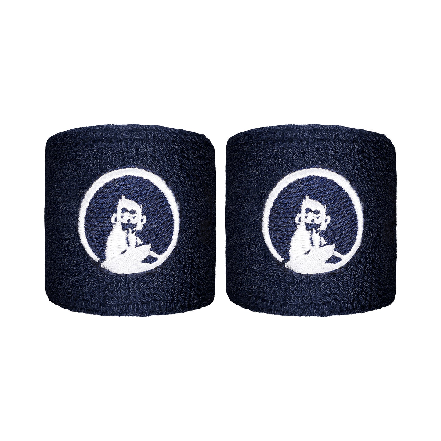 Quiet Please Wristband 2 Pack short - blue
