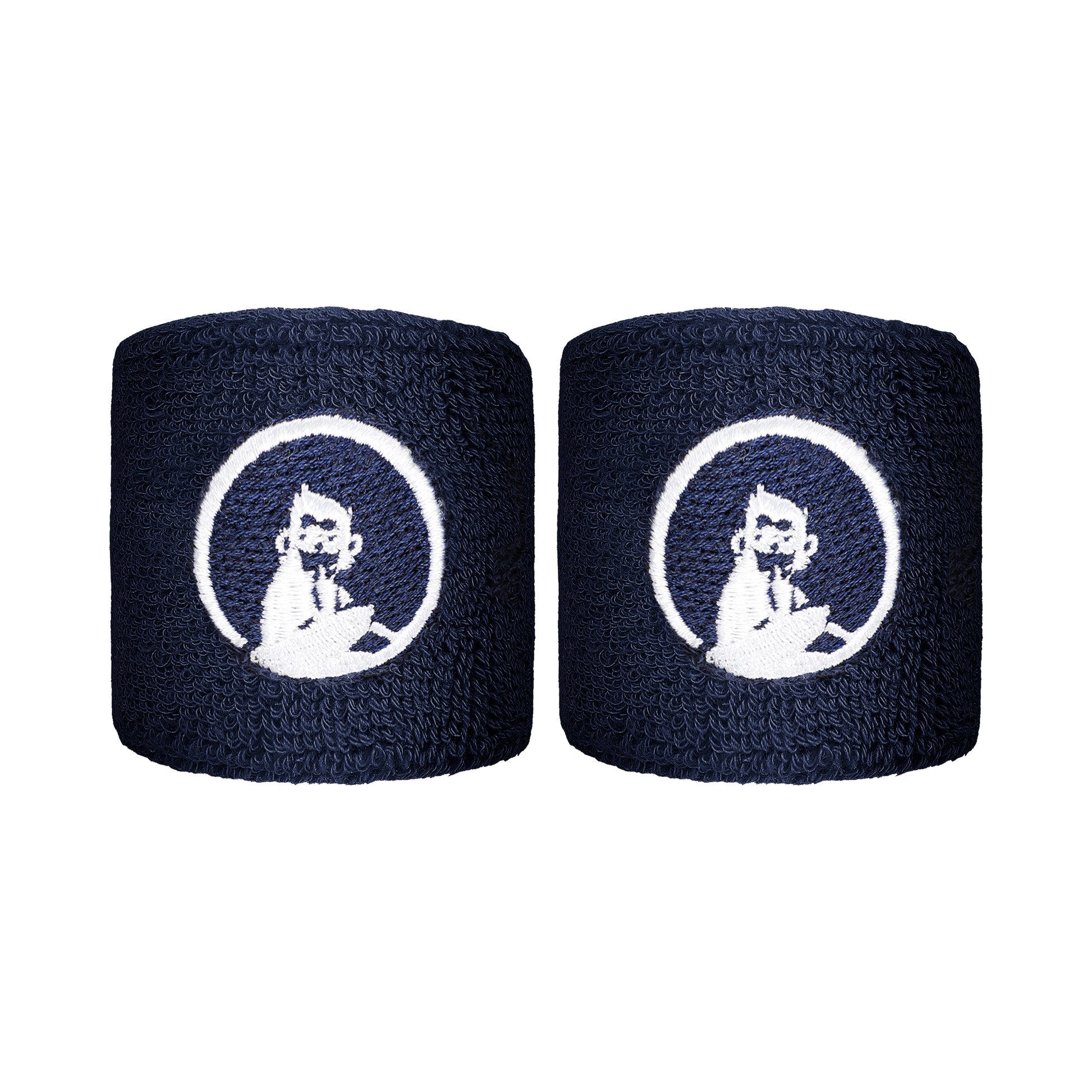 Quiet Please Wristband 2 Pack short - blue