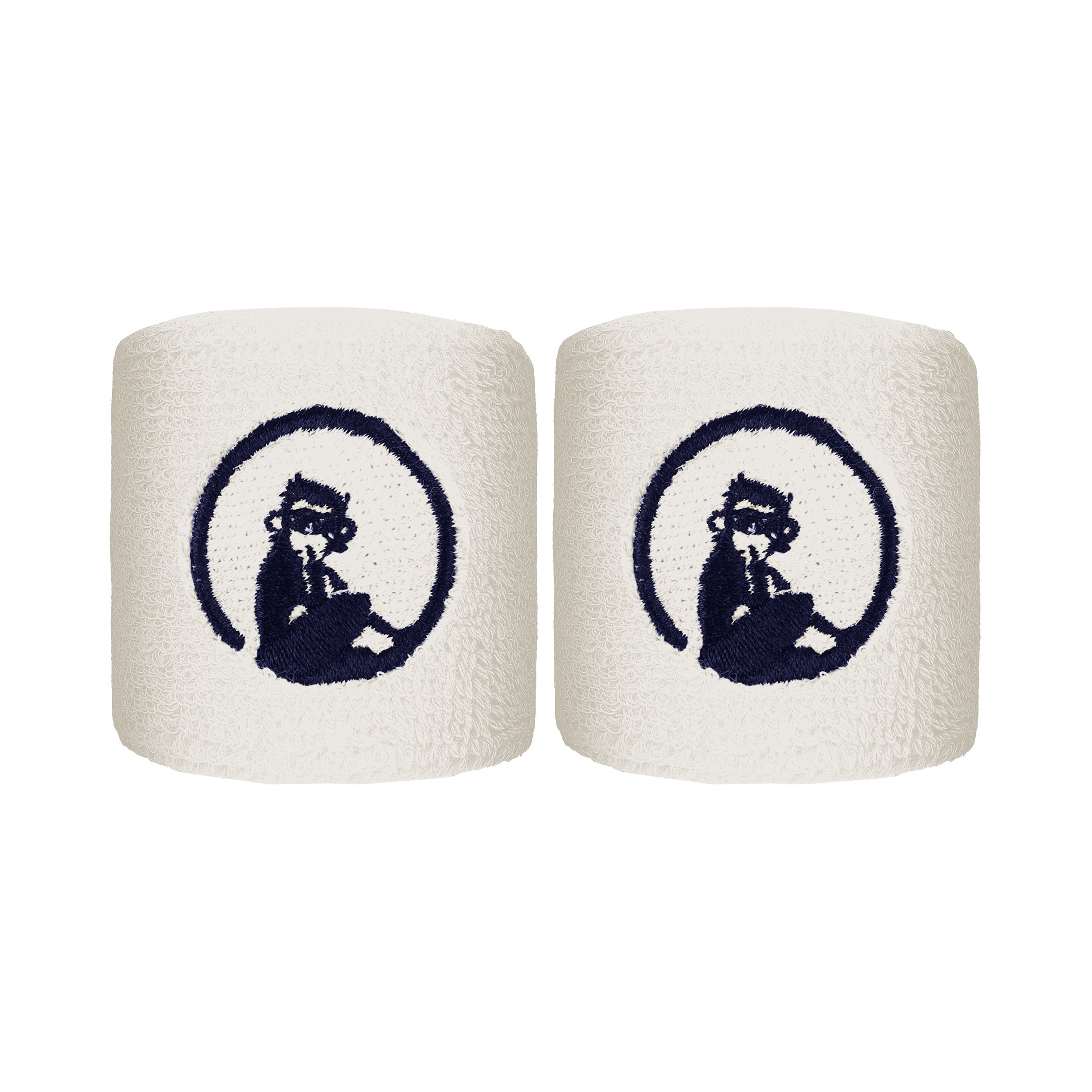 Quiet Please Wristband 2 Pack short - cream