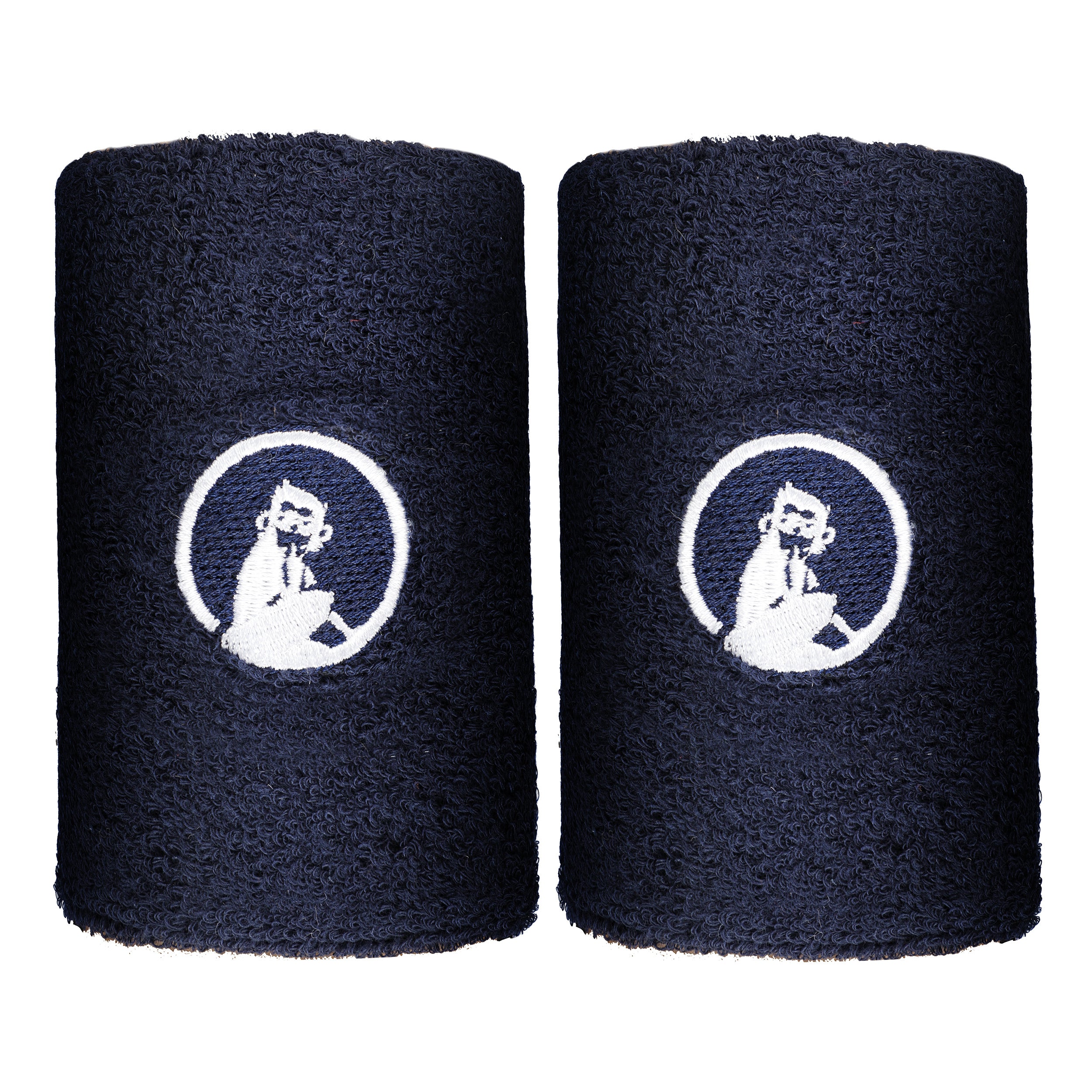 Quiet Please Wristband 2 Pack long - dark blue