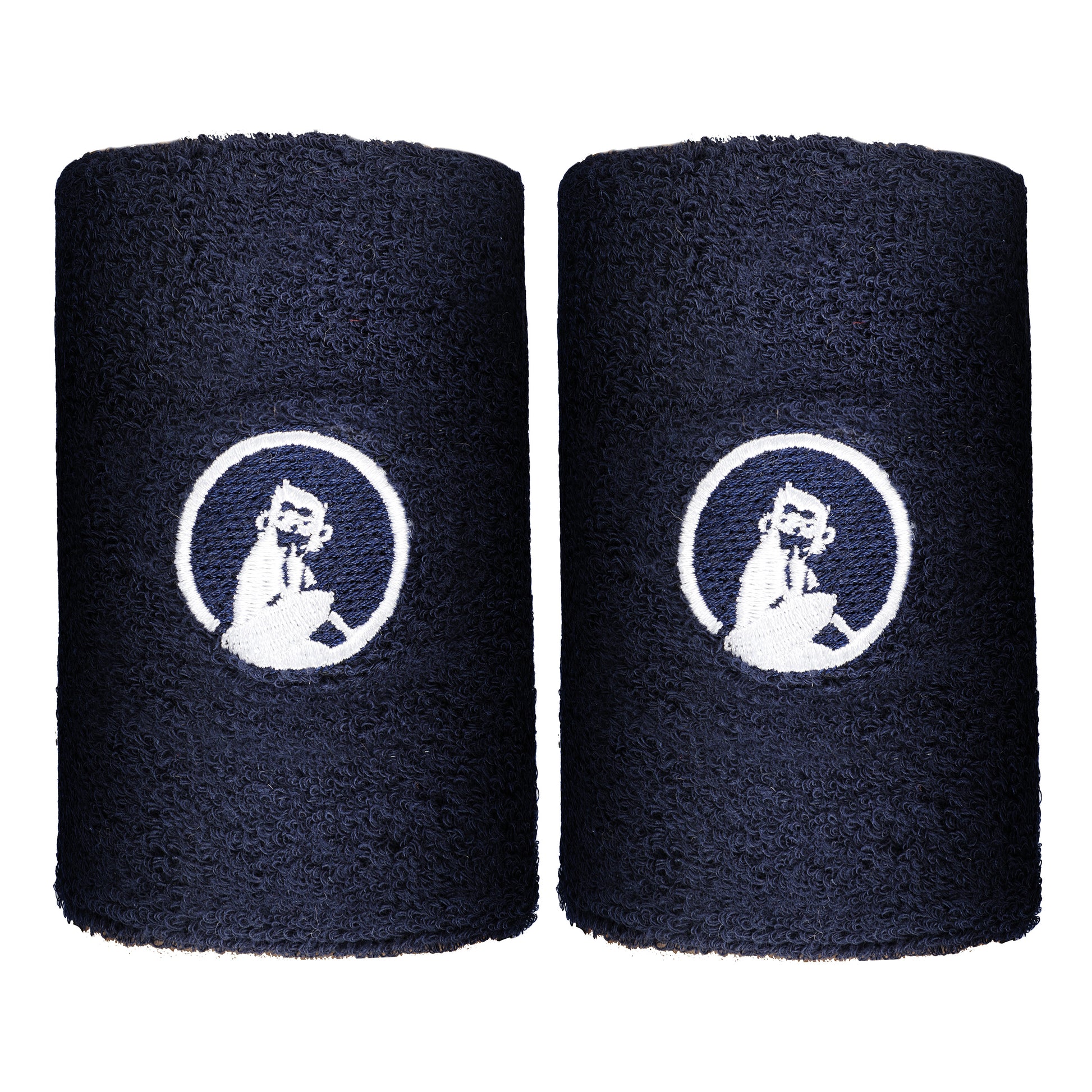 Quiet Please Wristband 2 Pack long - dark blue