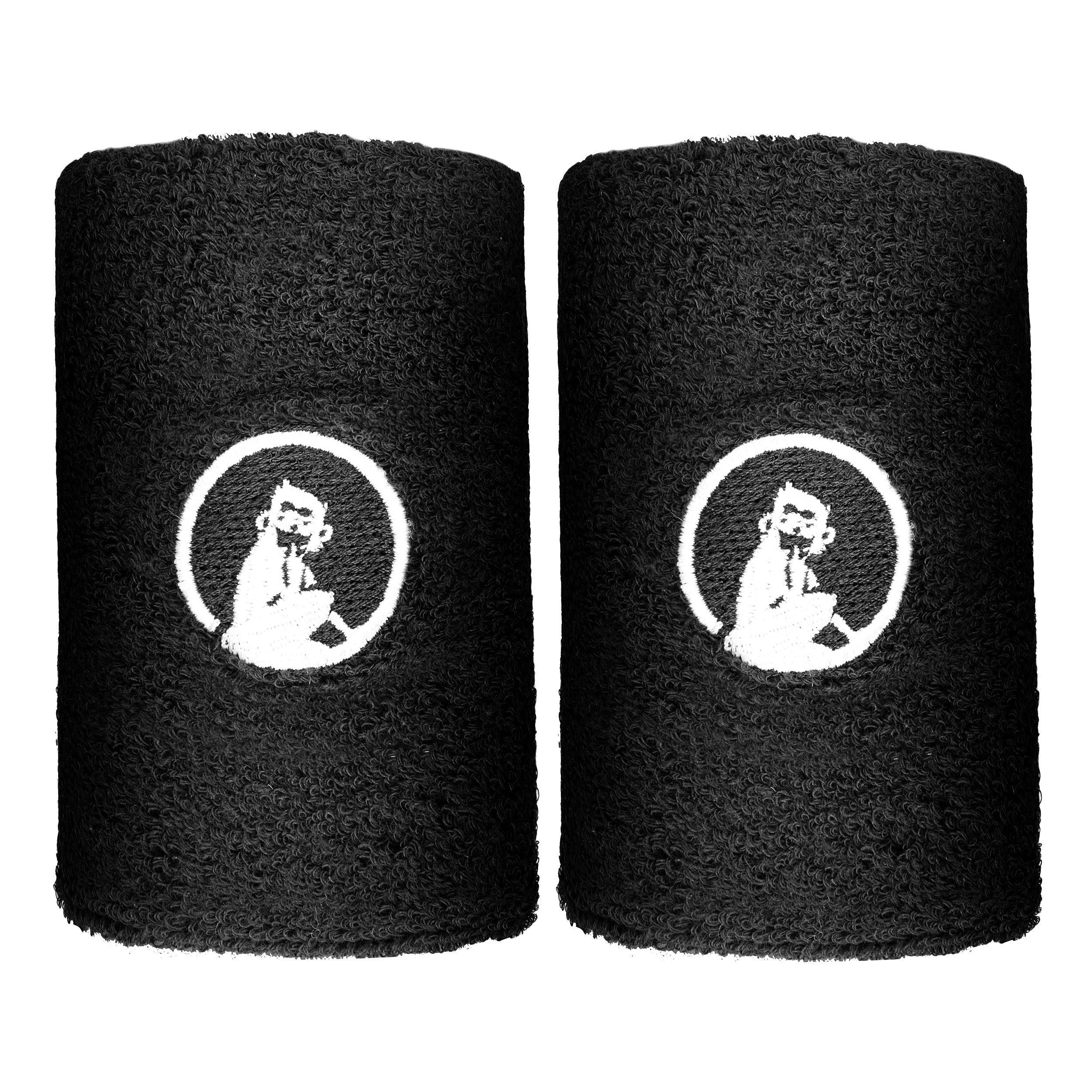 Quiet Please Wristband 2 Pack long - black