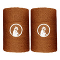 Wristband 2 Pack long - brown