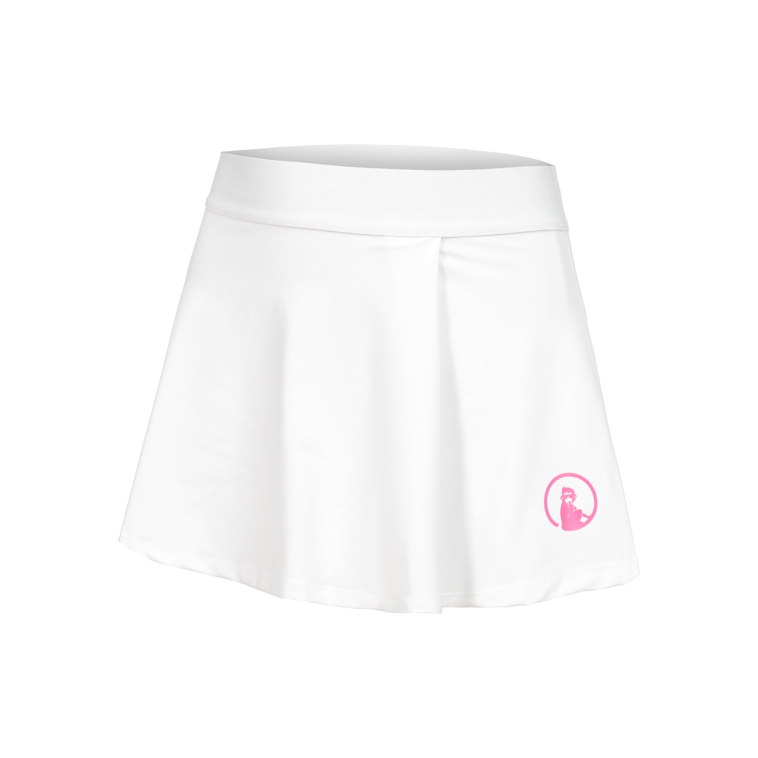 Quiet Please Bounce Skirt Girls-White