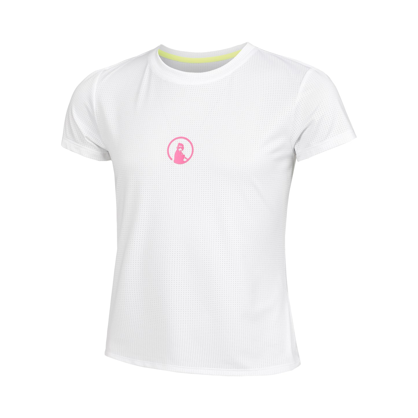 Quiet Please Retriever T-Shirt Girls - white, pink