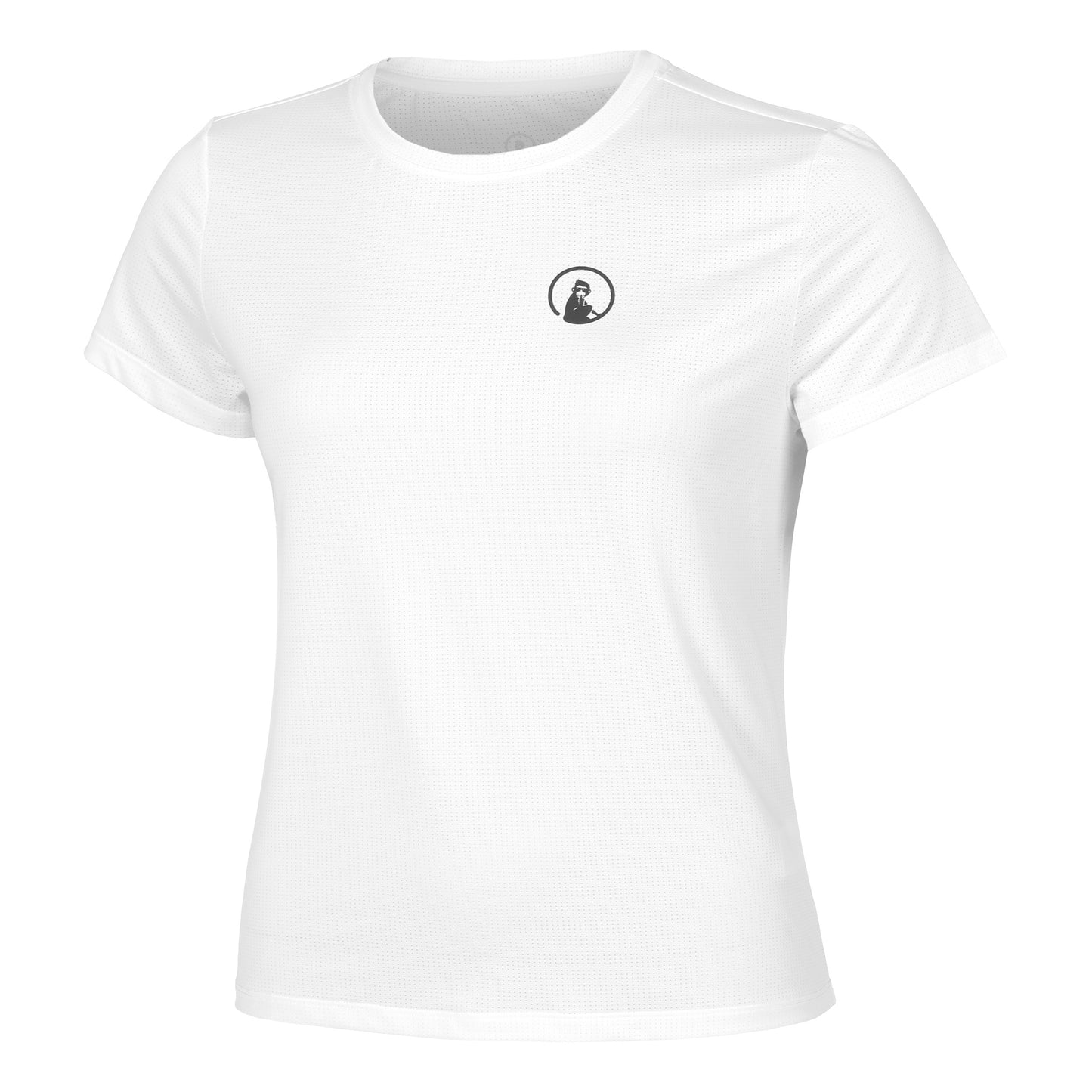 Quiet Please Retriever T-Shirt Damen-Weiß