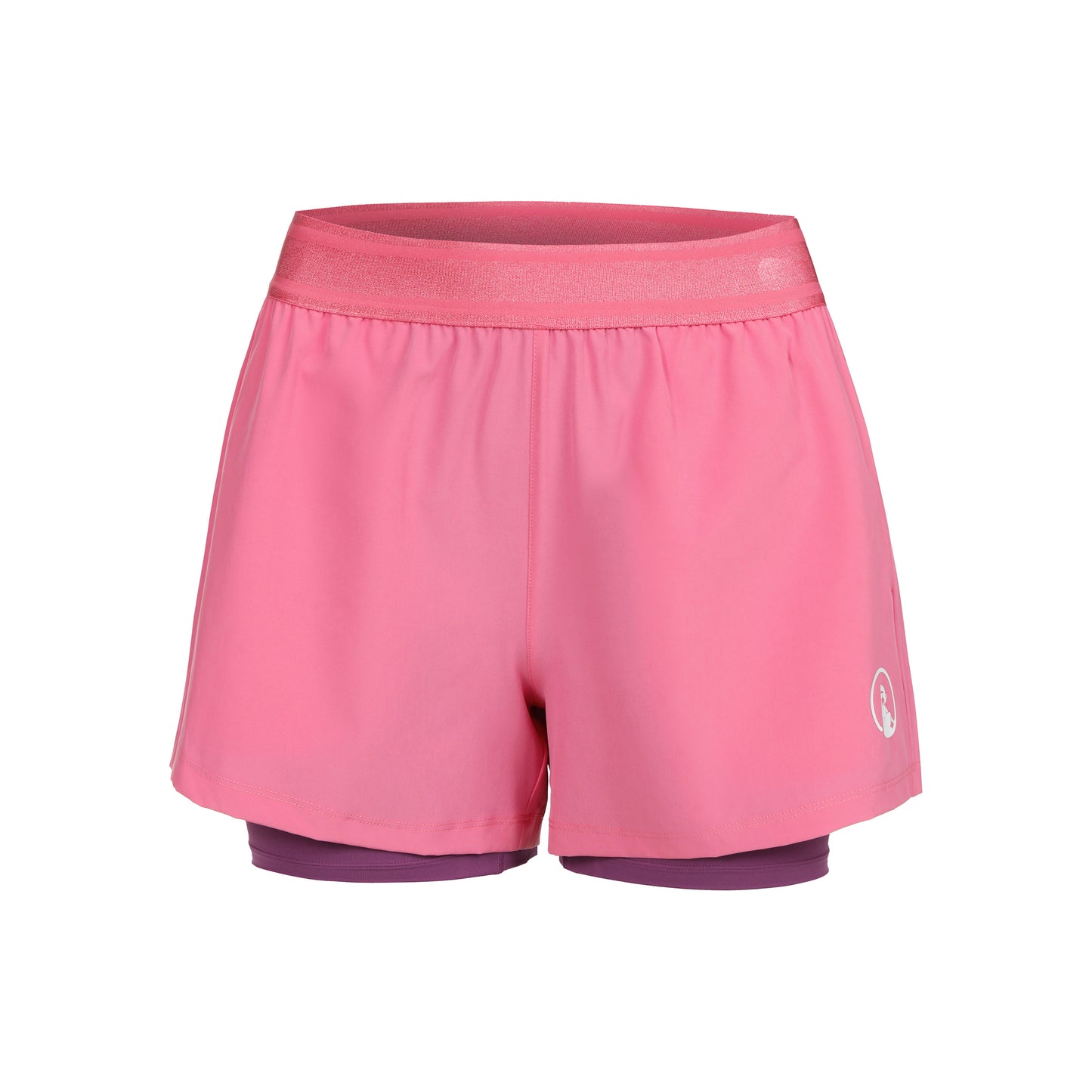 Quiet Please Point 2in1 Shorts Damen - pink, berry