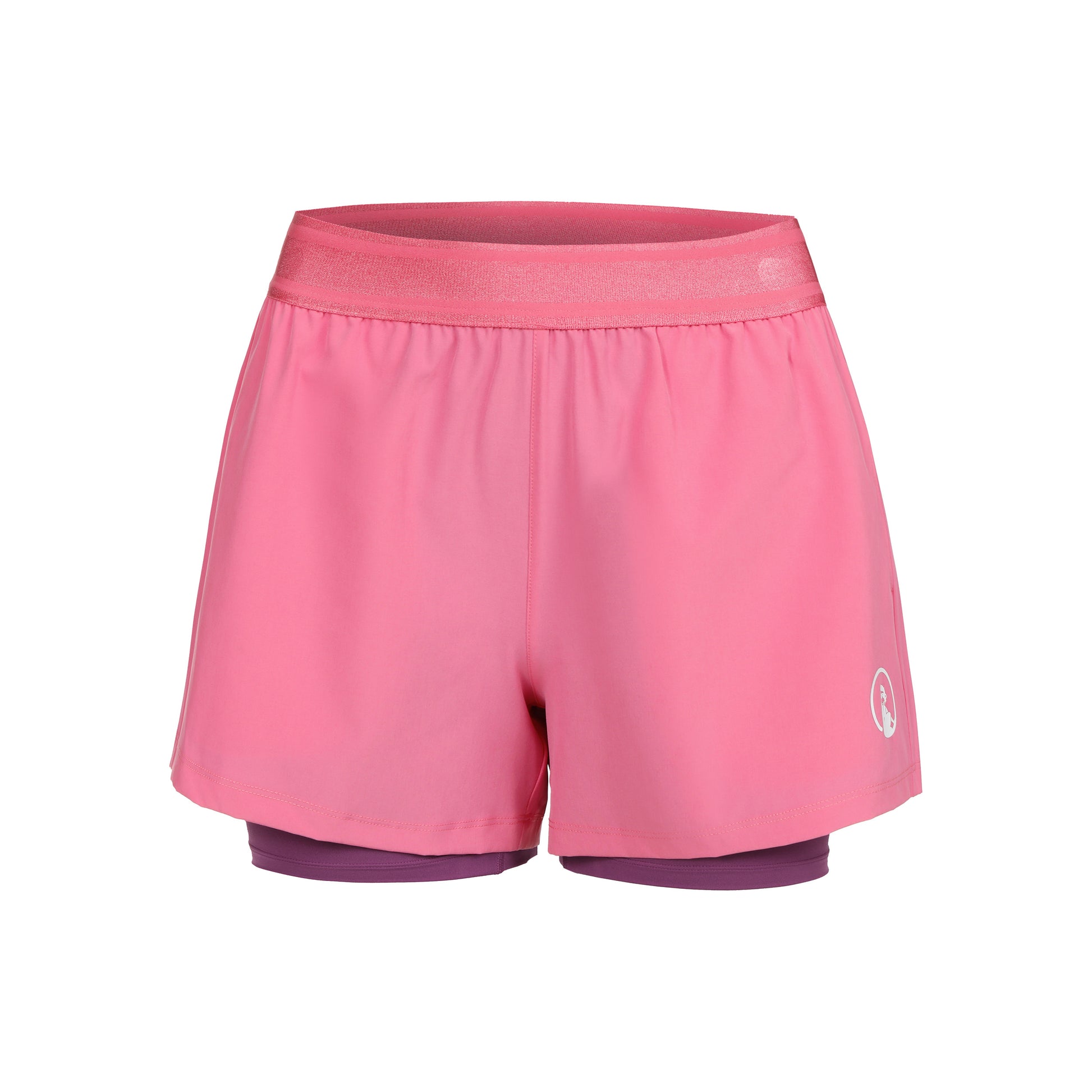 Quiet Please Point 2in1 Shorts Damen - pink, berry