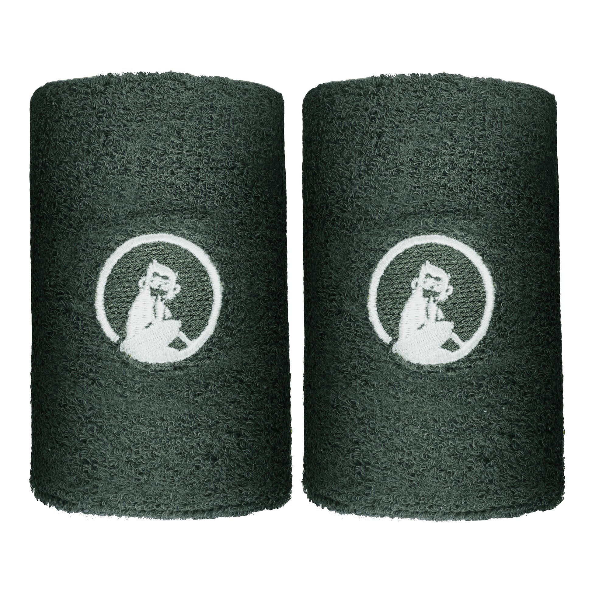 Quiet Please Wristband 2 Pack long - sage
