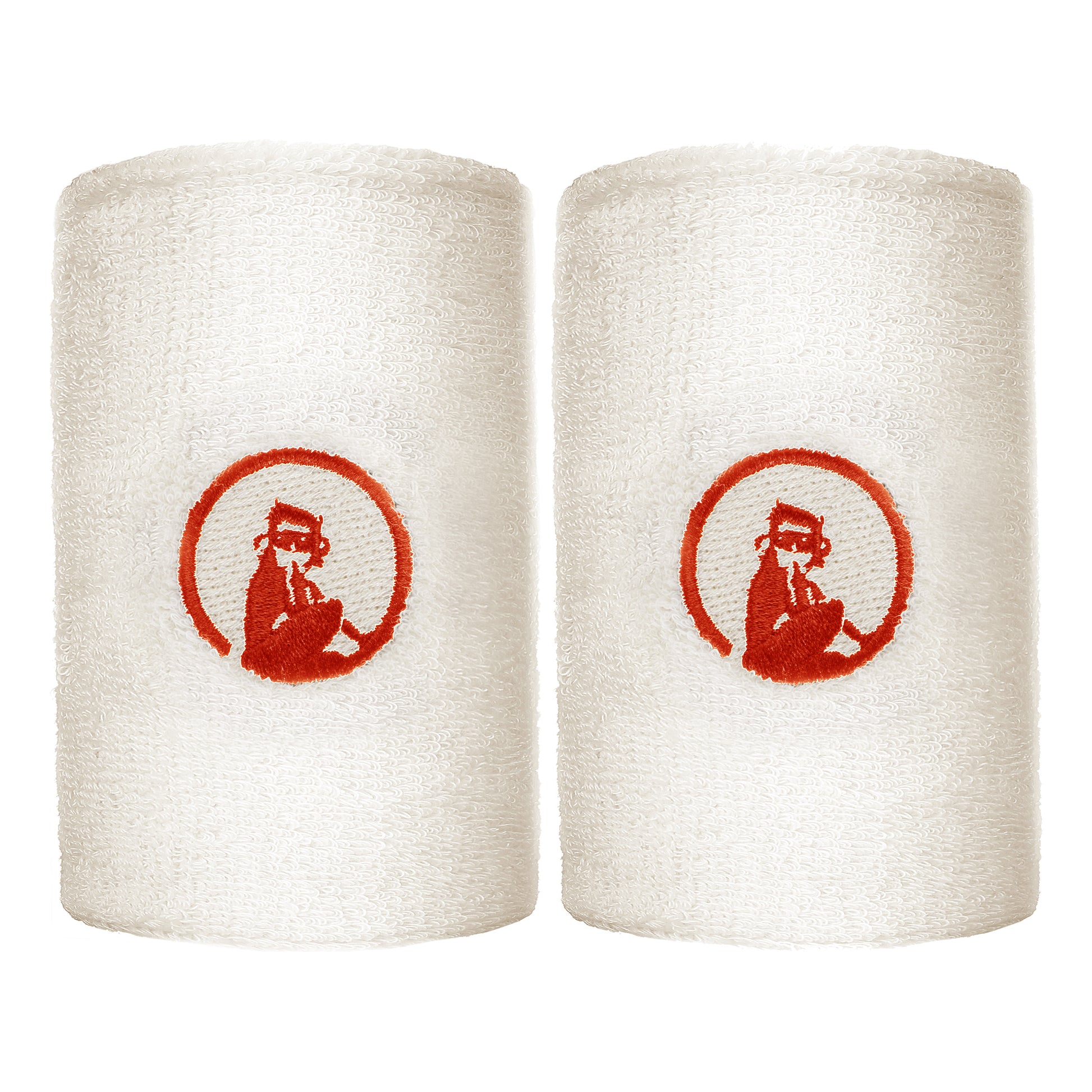 Quiet Please Wristband 2 Pack long - white