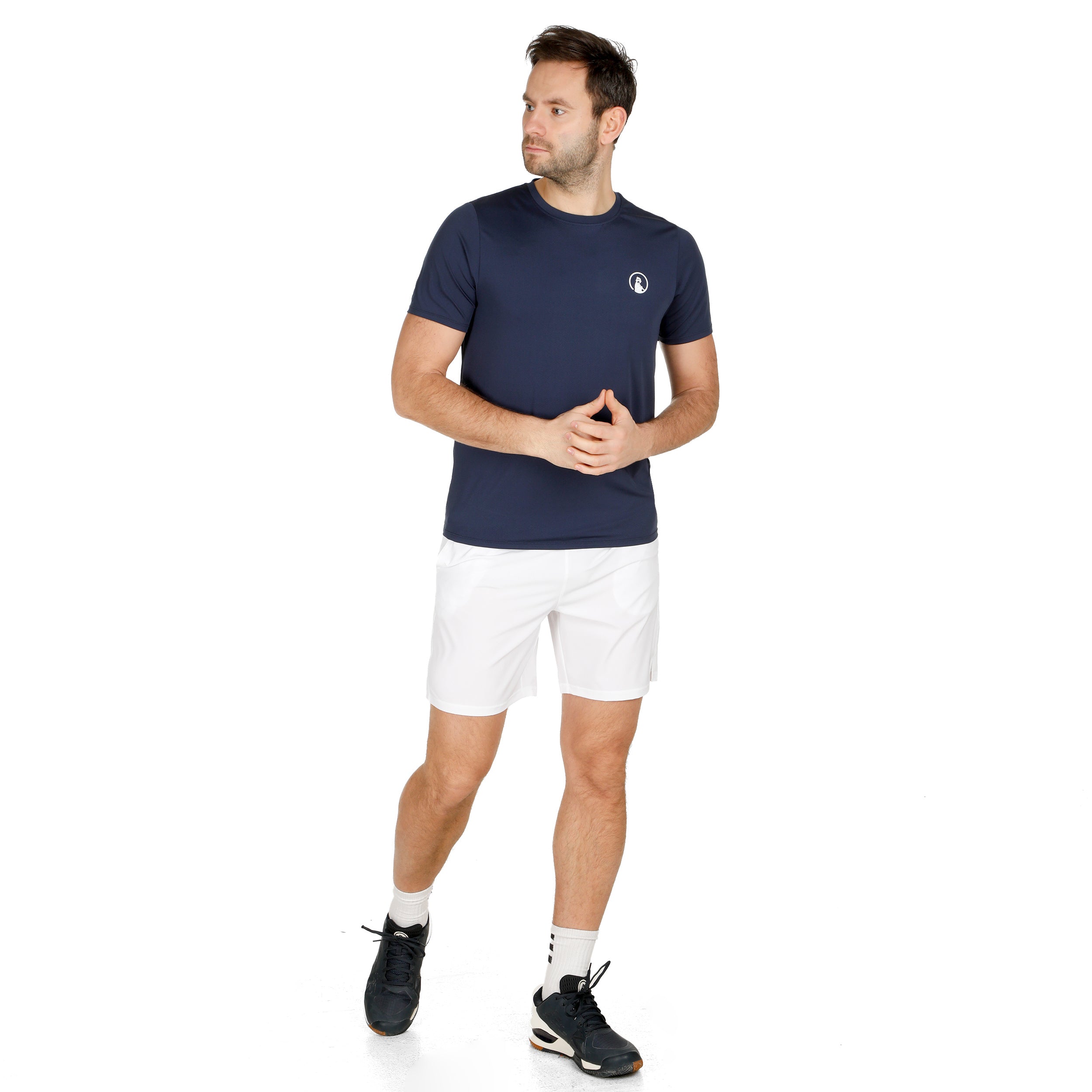 Quiet Please Receiver T-Shirt Men-Dark Blue