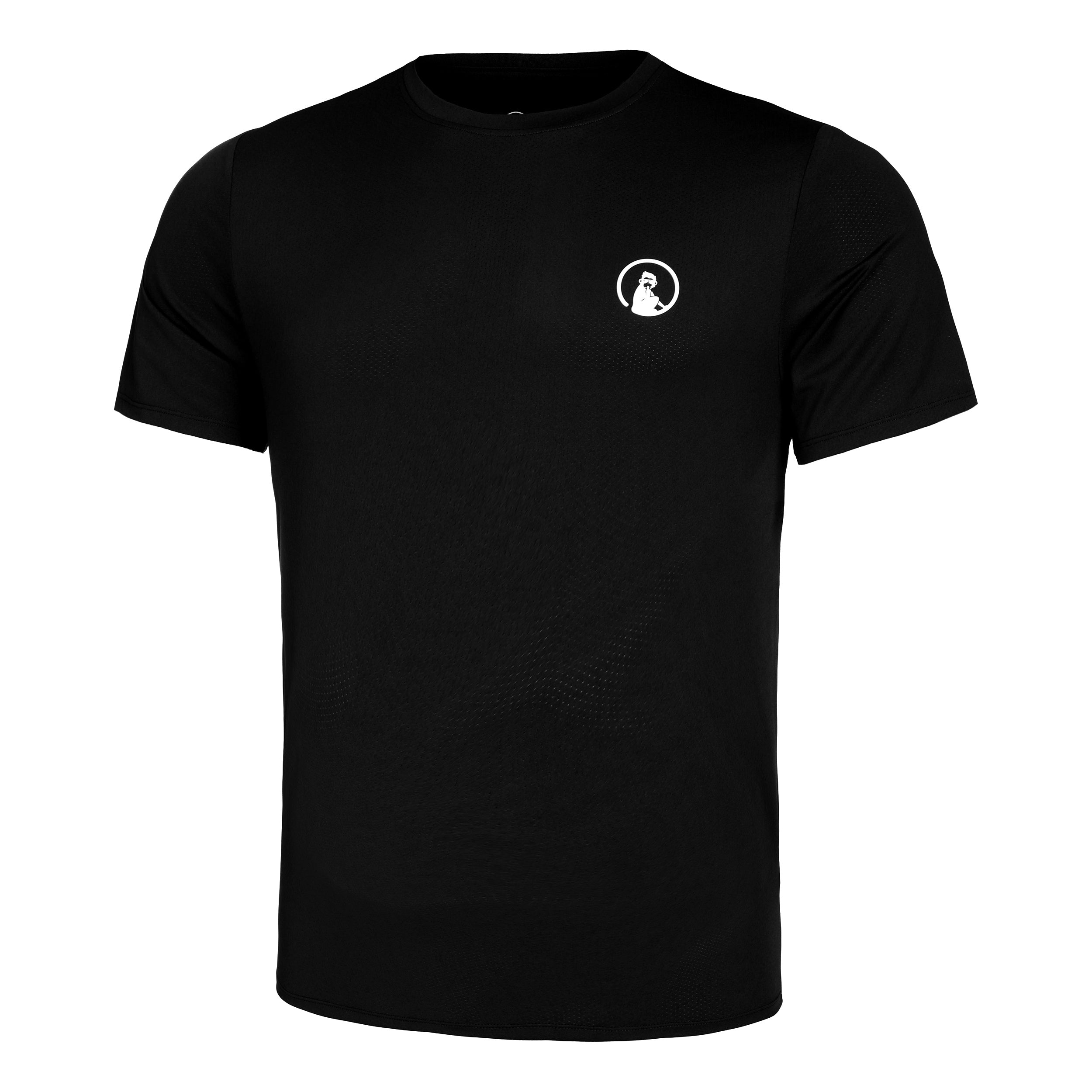 Quiet Please Receiver T-Shirt Herren-Schwarz