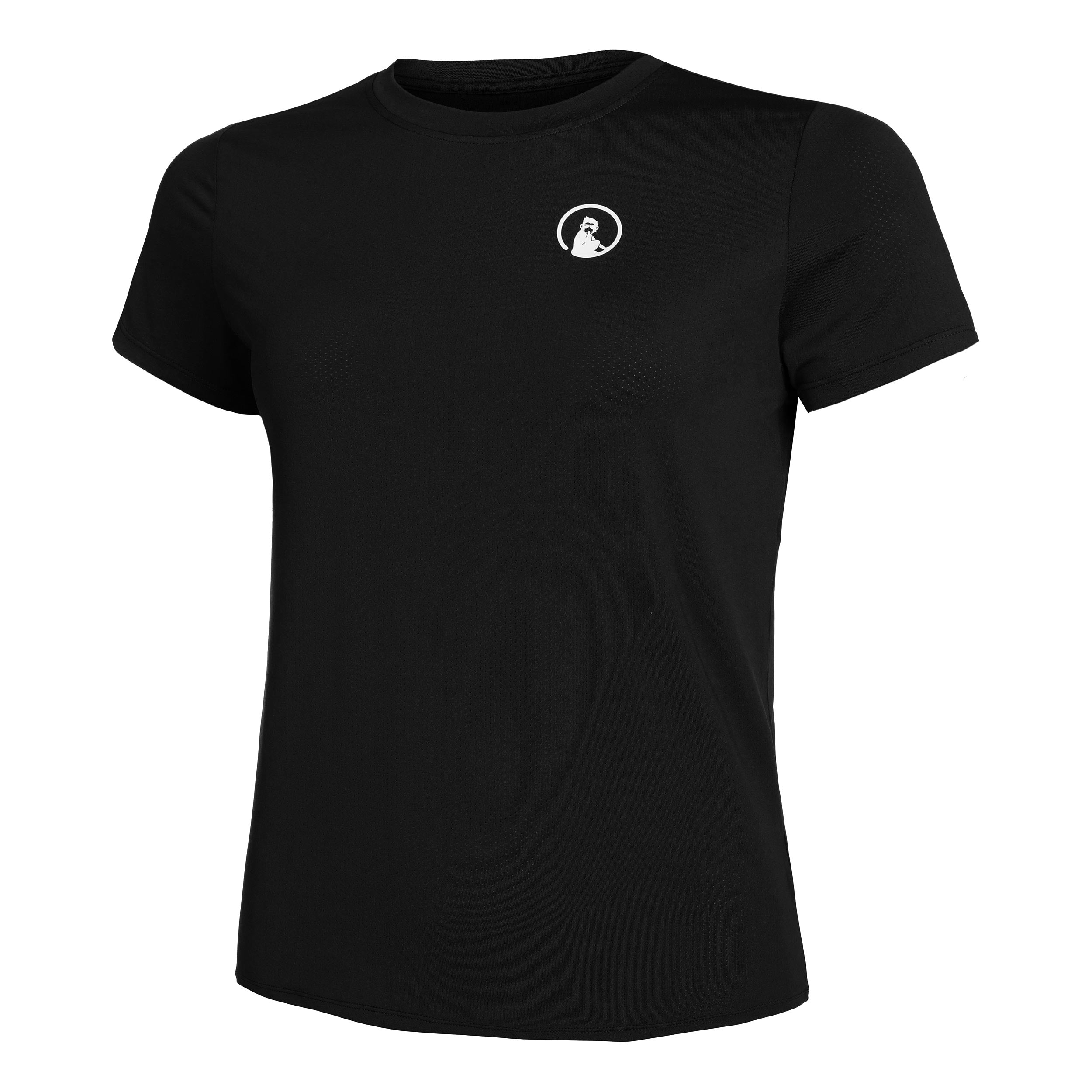 Quiet Please Retriever T-Shirt Women-Black