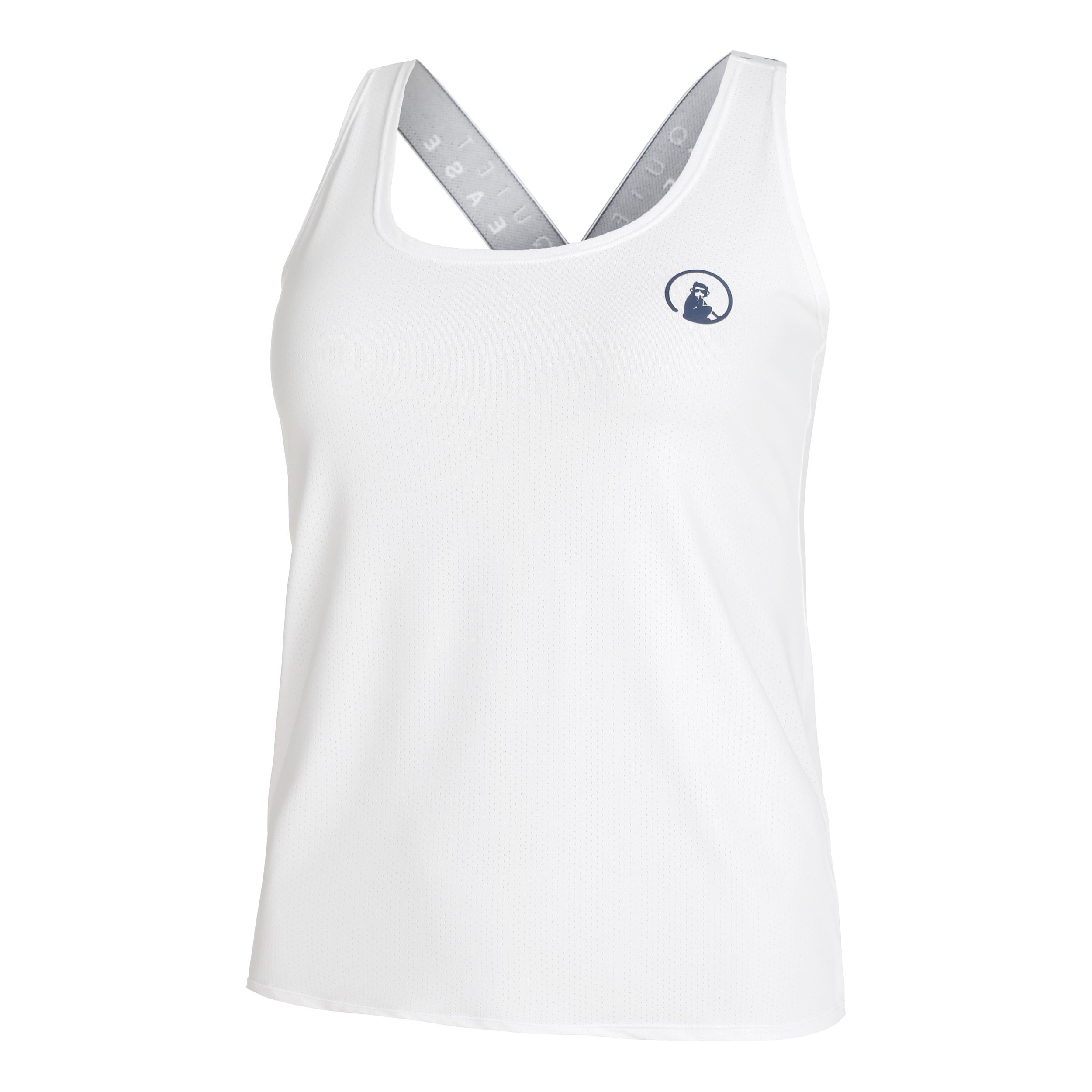 Quiet Please Serve & Volley 2.0 Tank Top Women-White