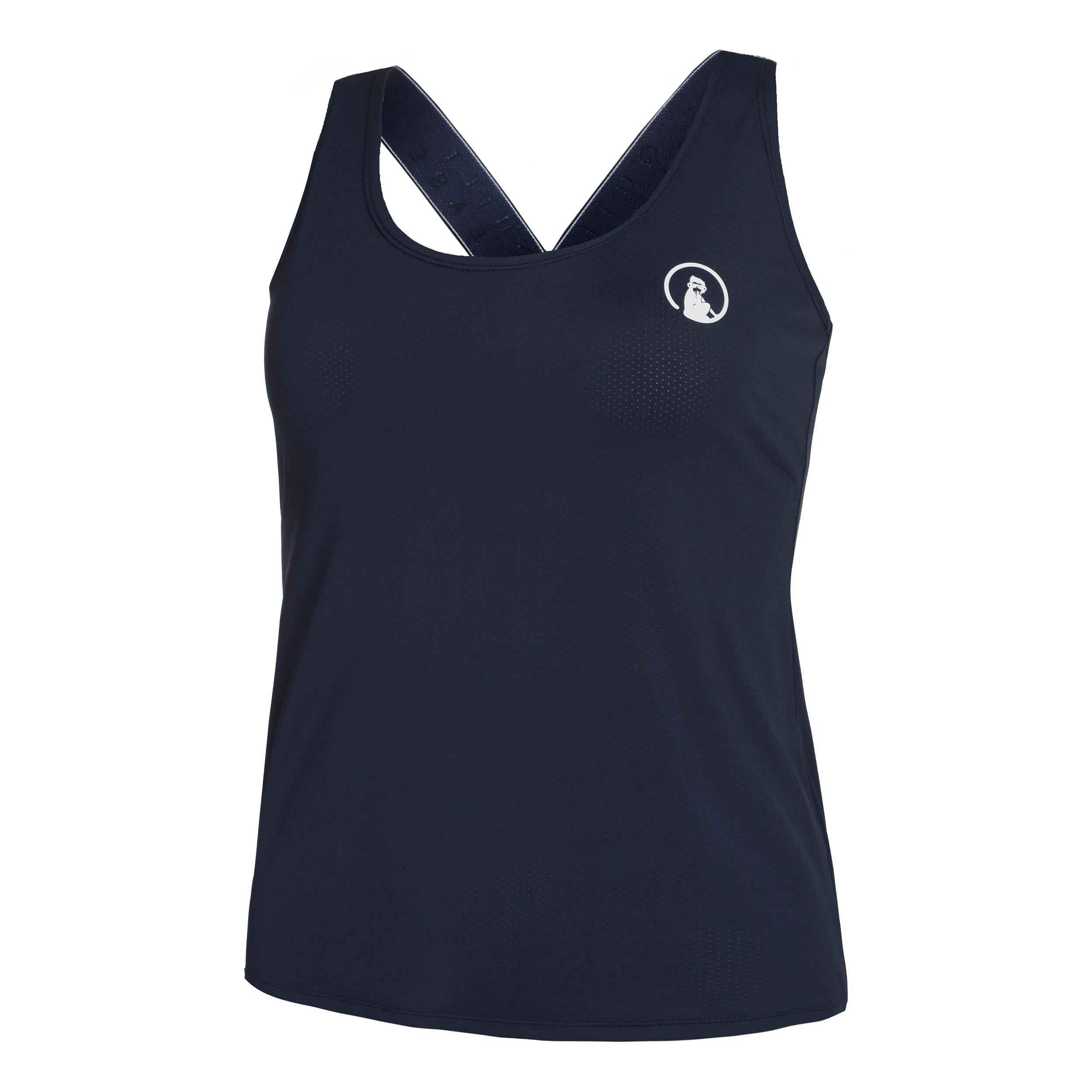Quiet Please Serve & Volley 2.0 Tank Top Women-Dark Blue