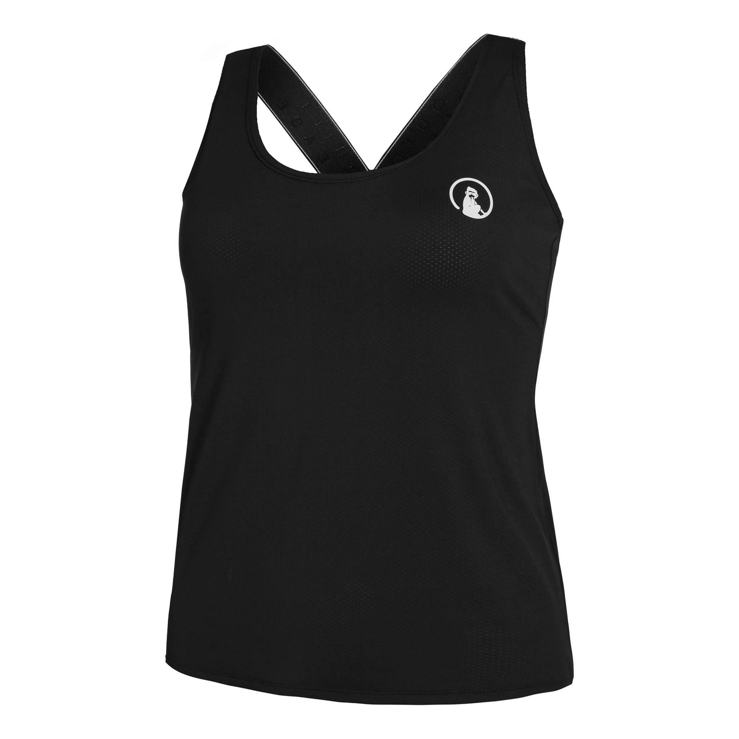 Quiet Please Serve & Volley 2.0 Tank Top Women-Black
