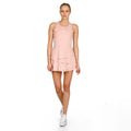 Flounce Kleid Damen - altrosa,