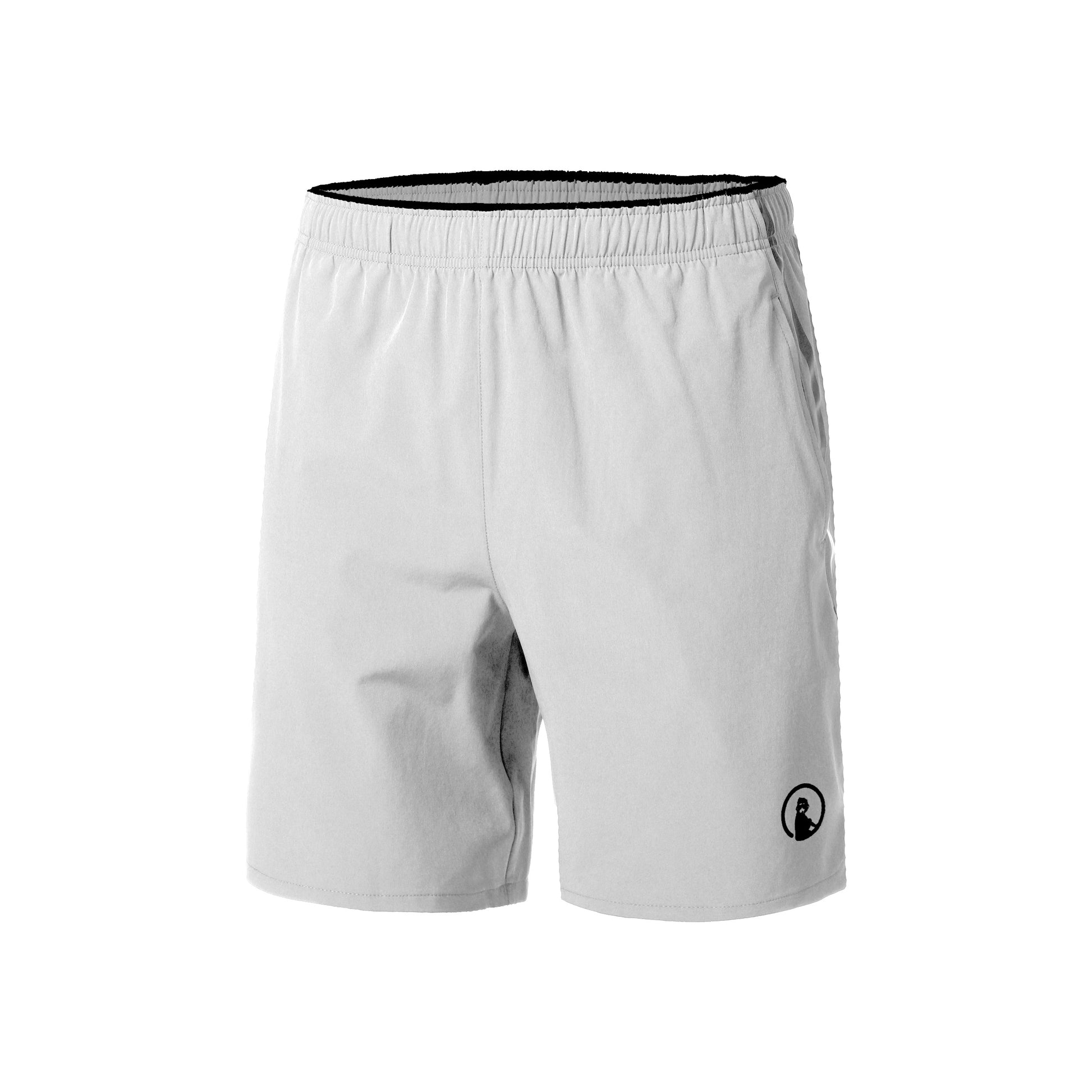 Quiet Please Sparkle Drop Shorts Herren-Hellgrau