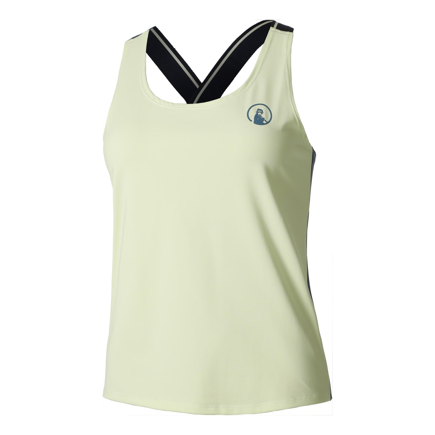 Quiet Please Perspectives Serve & Volley Tank Top Women-Lime
