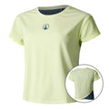Perspectives Cross T-Shirt Damen-Limette