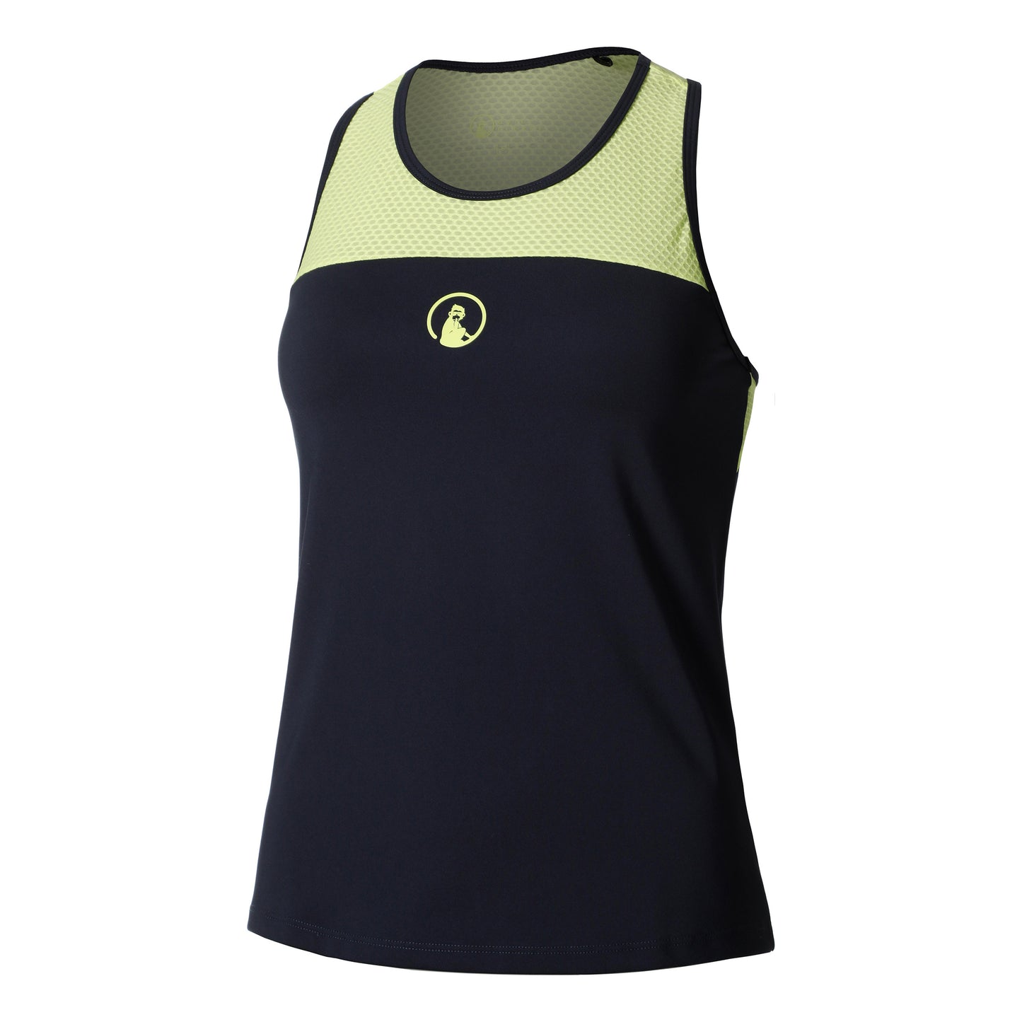 Quiet Please Perspectives Racerback Tank-Top Damen-Dunkelblau