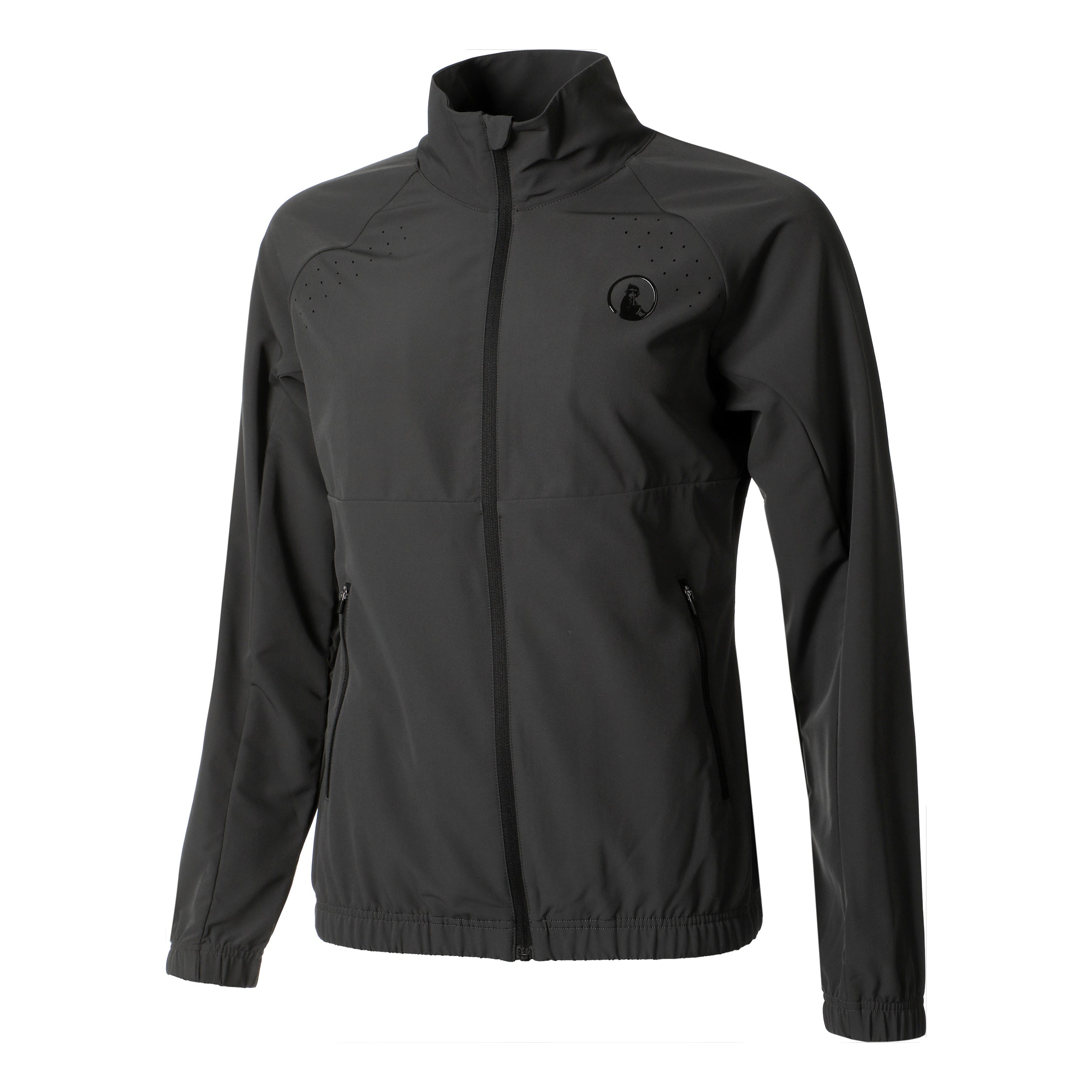 Quiet Please Sparkle Return Trainingsjacke Damen-Anthrazit