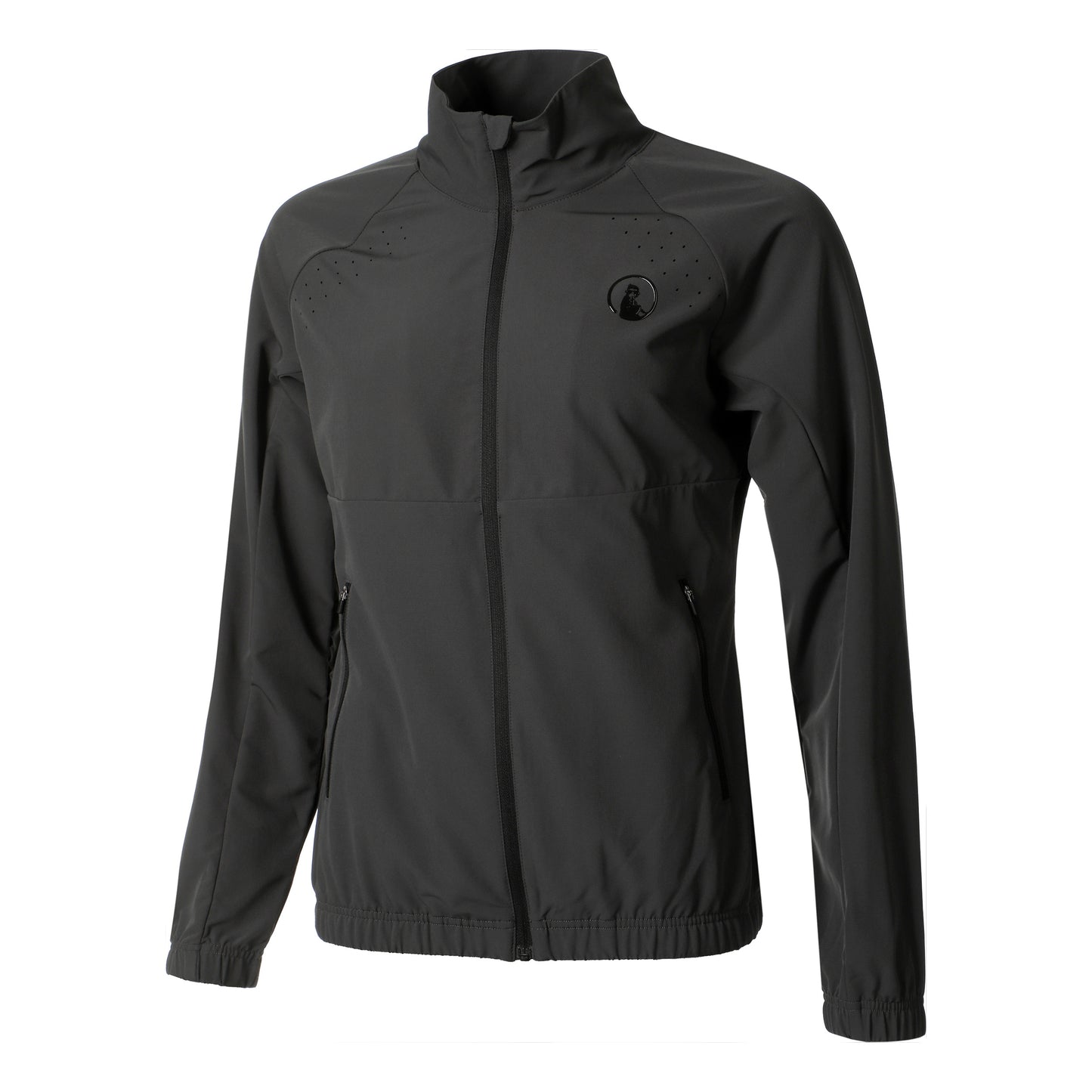 Quiet Please Sparkle Return Trainingsjacke Damen-Anthrazit
