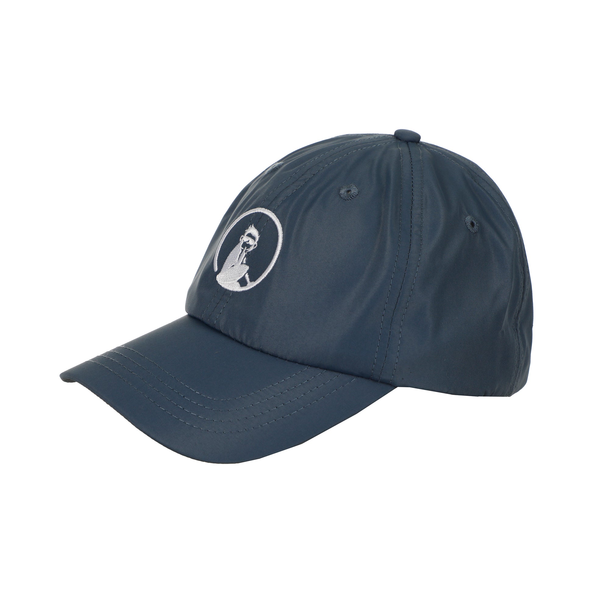 Quiet Please Court Cap Unisex - blue grey,