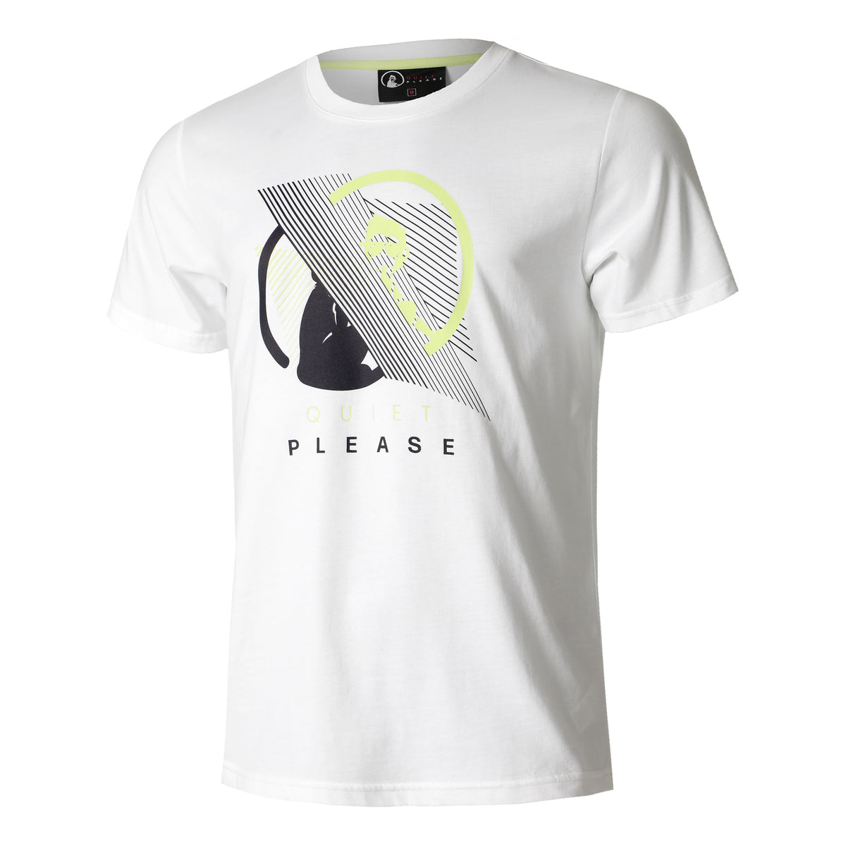Quiet Please Portal T-Shirt Herren - weiß,