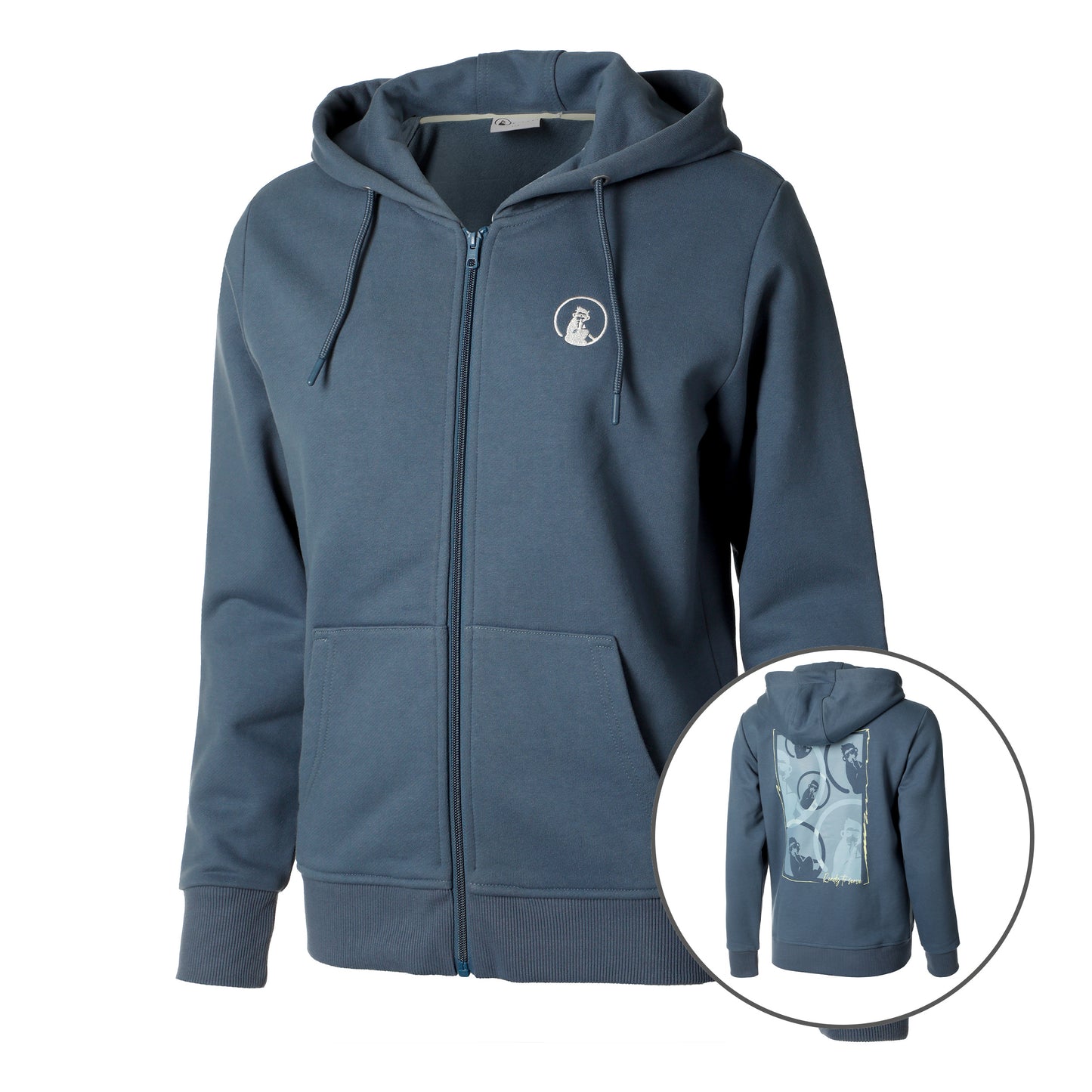 Quiet Please Circles'n'Squares 2.0 Training Jacket Women-Blue