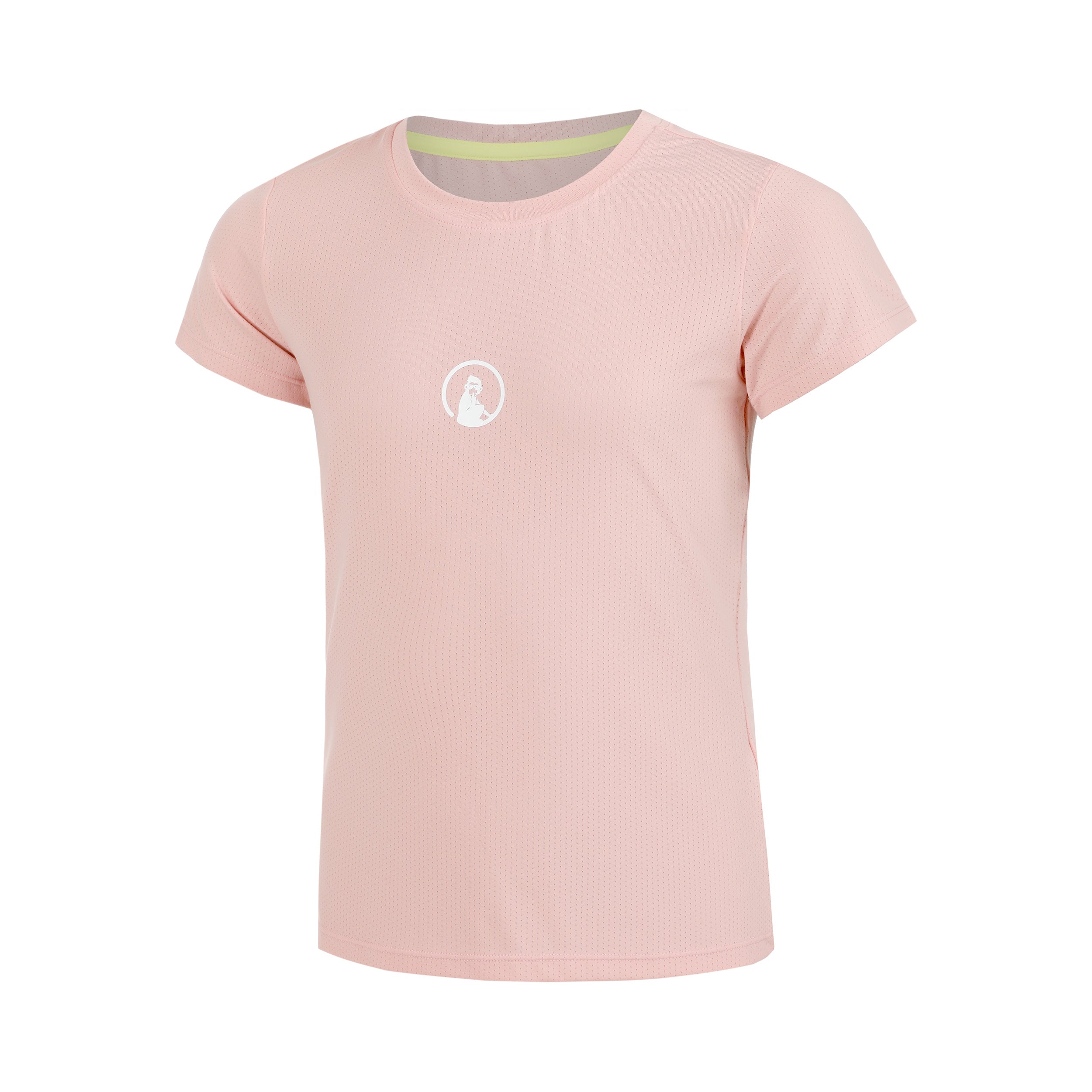Quiet Please Retriever T-Shirt Mädchen-Altrosa