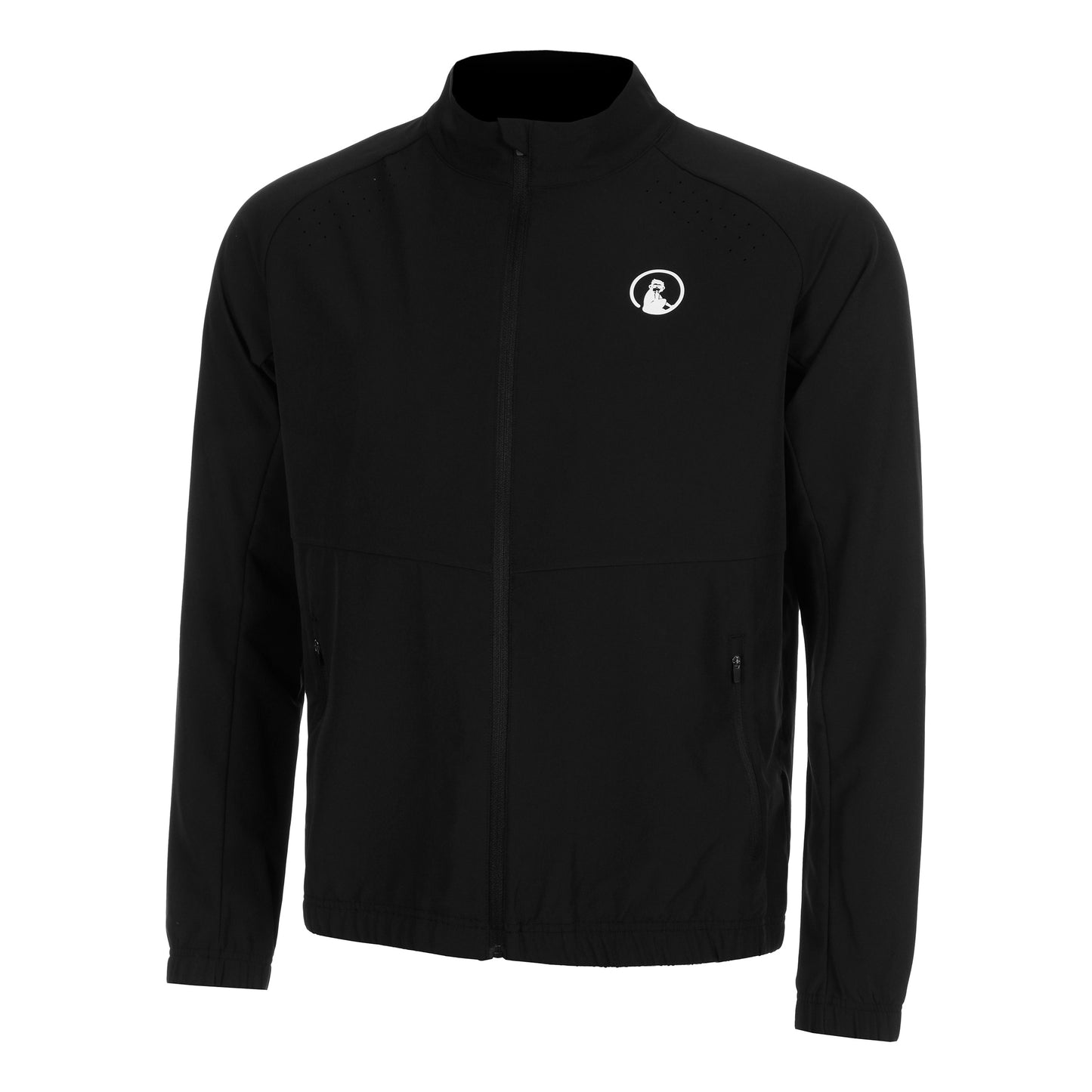 Quiet Please Return Training Jacket Men-Black