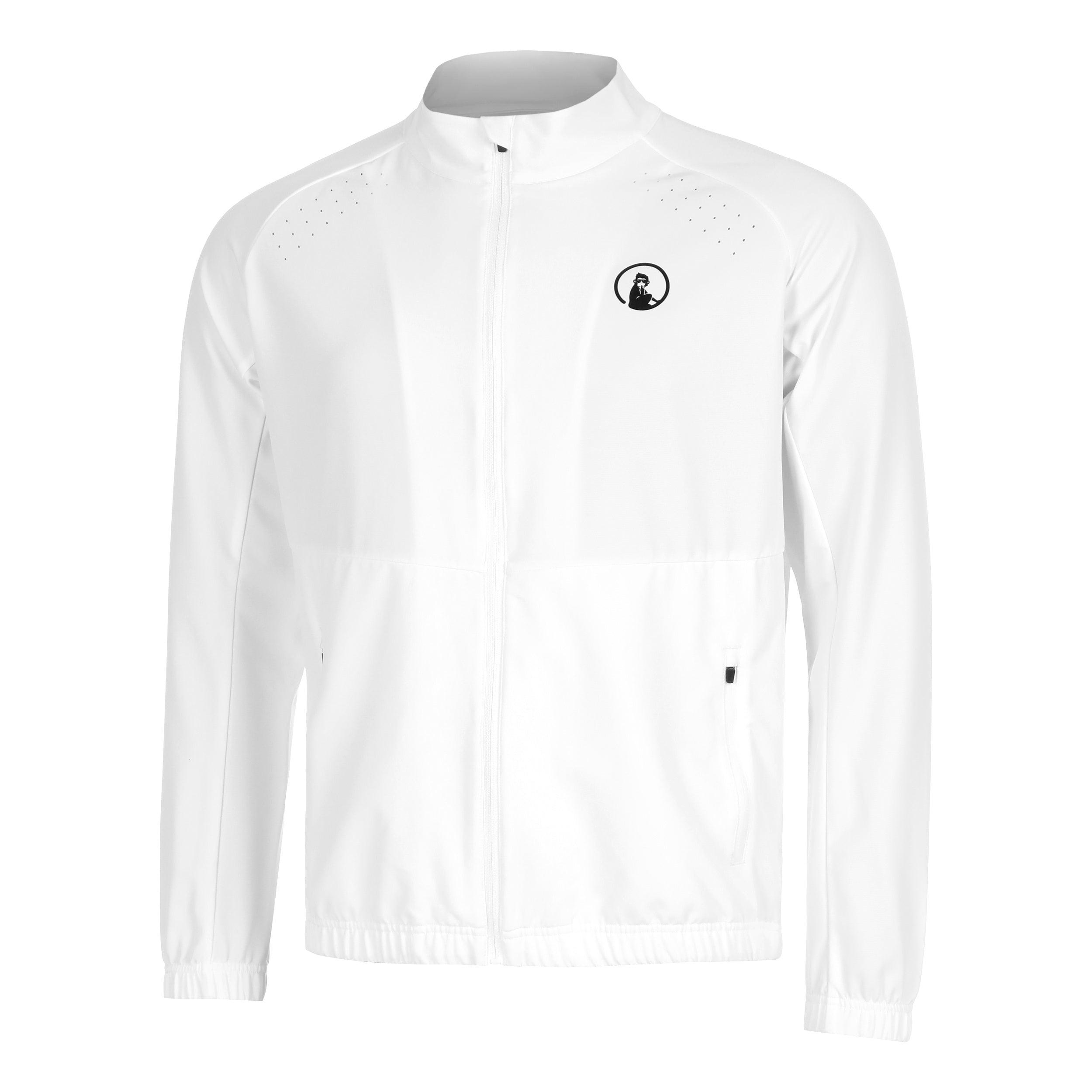 Quiet Please Return Training Jacket Men-White