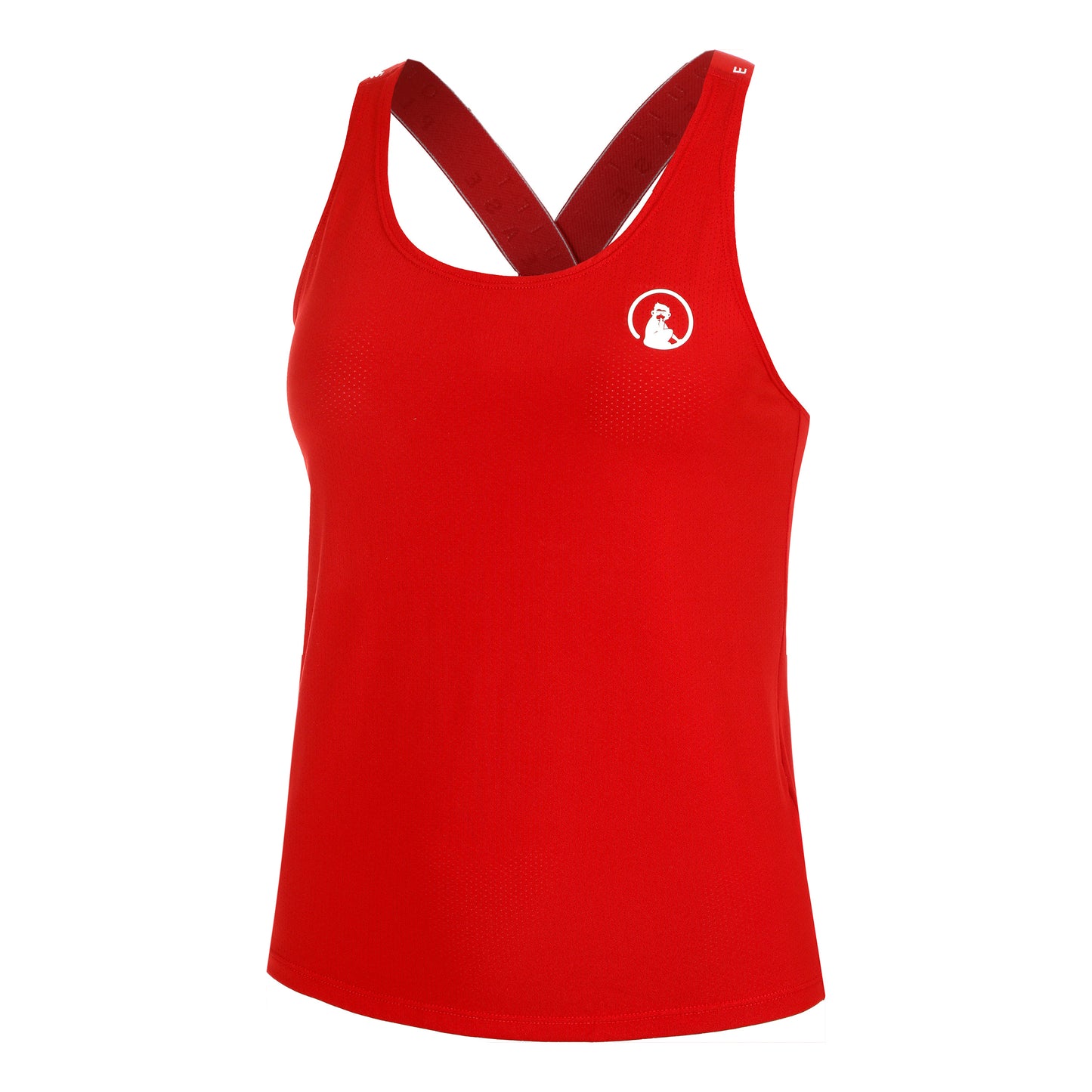 Quiet Please Serve & Volley 2.0 Tank Top Women-Red