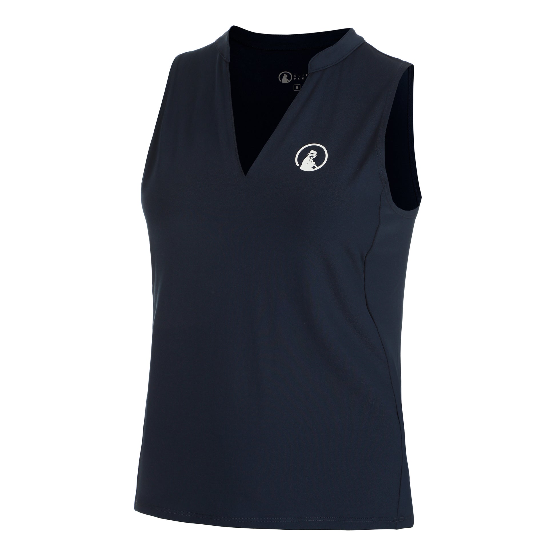 Quiet Please Slice Tank-Top Damen-Dunkelblau
